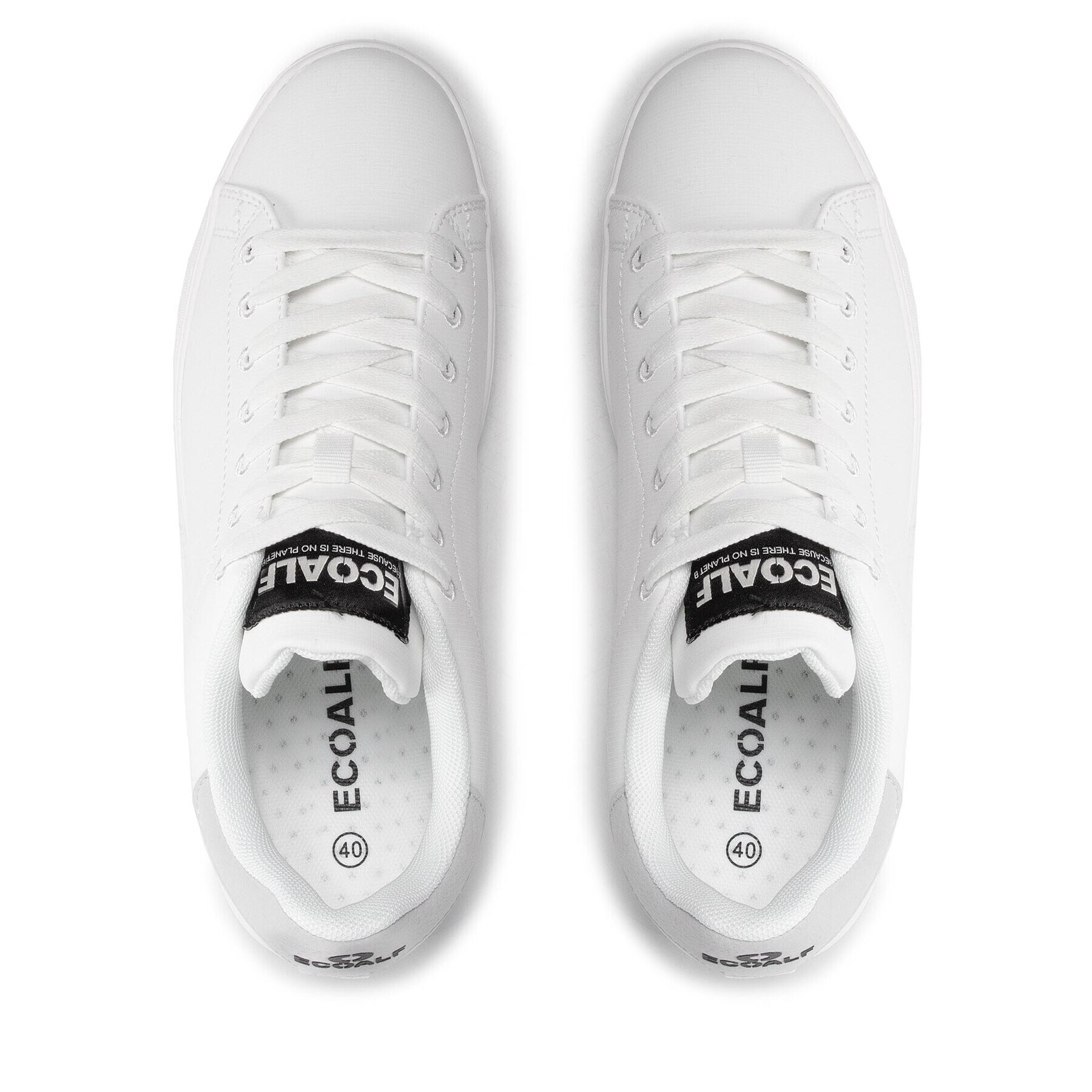 Ecoalf Сникърси Sandfals Basic Sneakers SHSNSANDF2560MS22 Бял - Pepit.bg