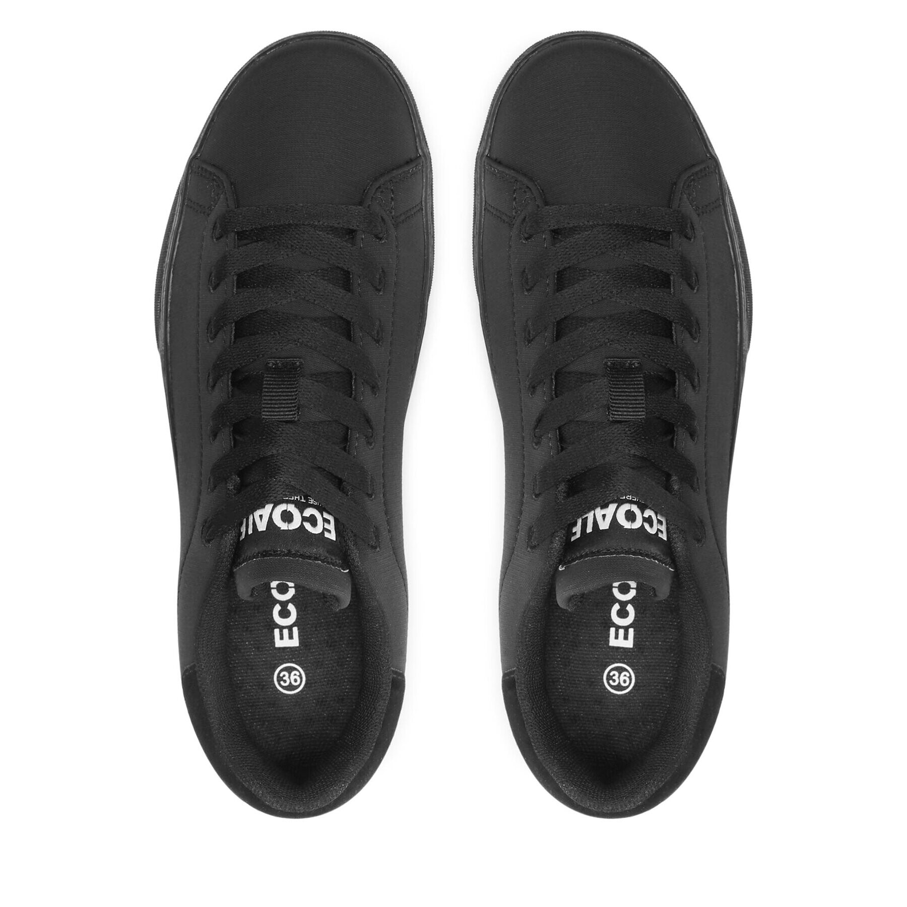 Ecoalf Сникърси Sandfals Basic Sneakers SHSNSANDF2560WS22 Черен - Pepit.bg
