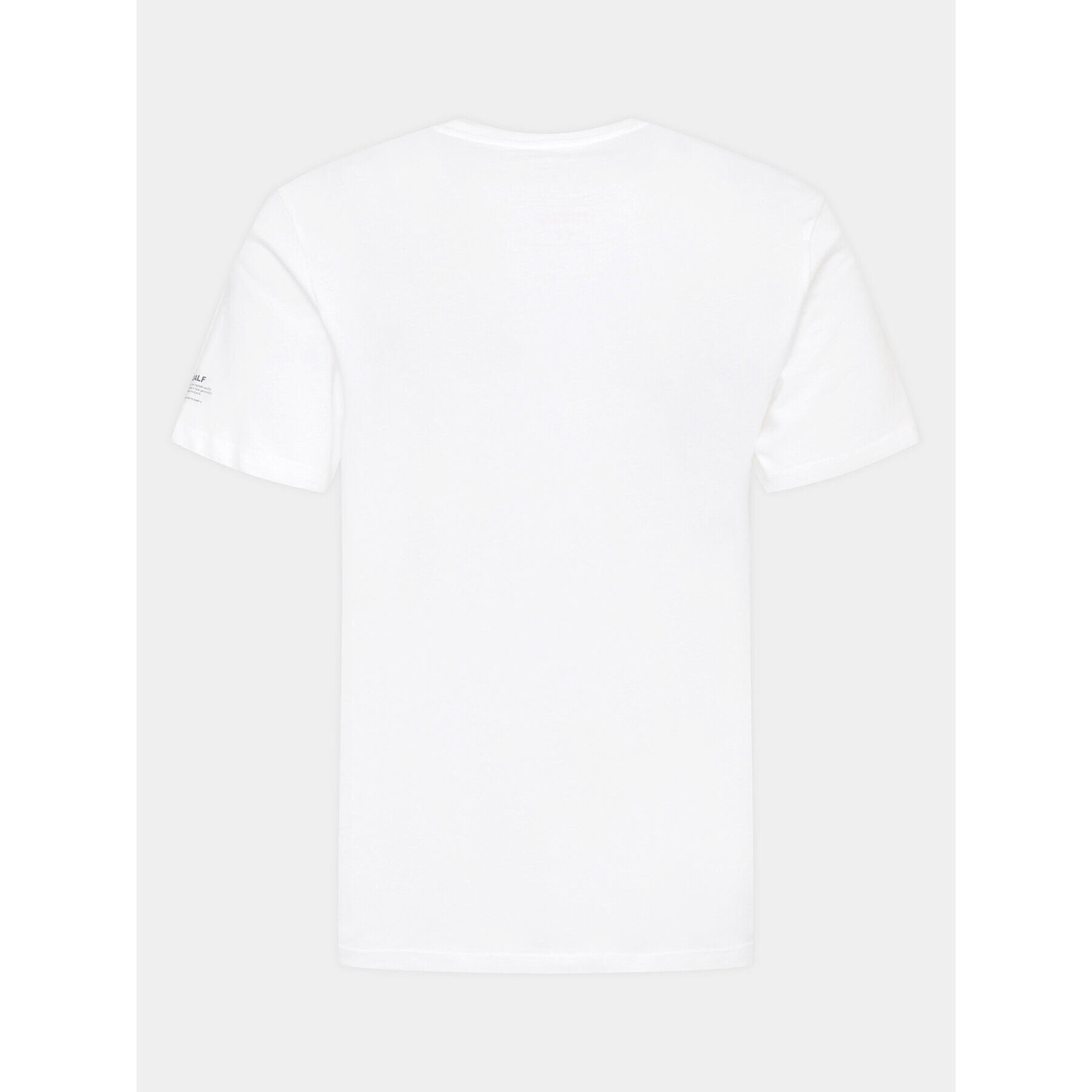 Ecoalf Тишърт Crocaalf GATSCROCA8034MW22 Бял Regular Fit - Pepit.bg