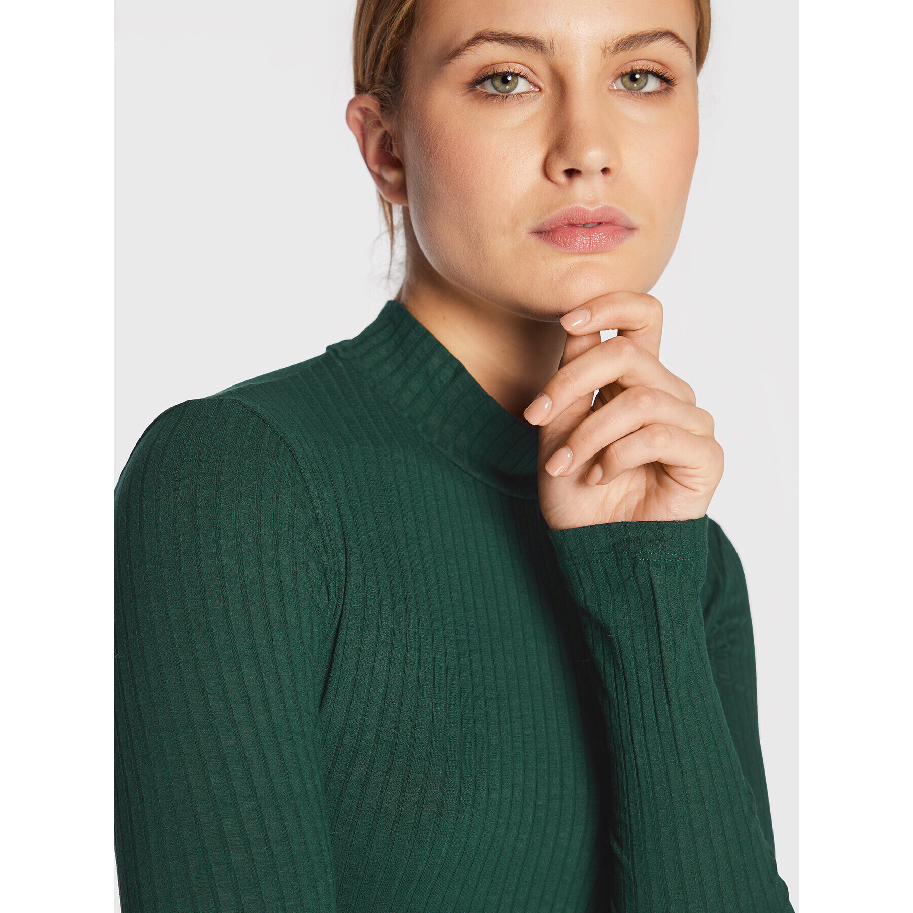 Edited Блуза Manon EDT1518025000002 Зелен Regular Fit - Pepit.bg