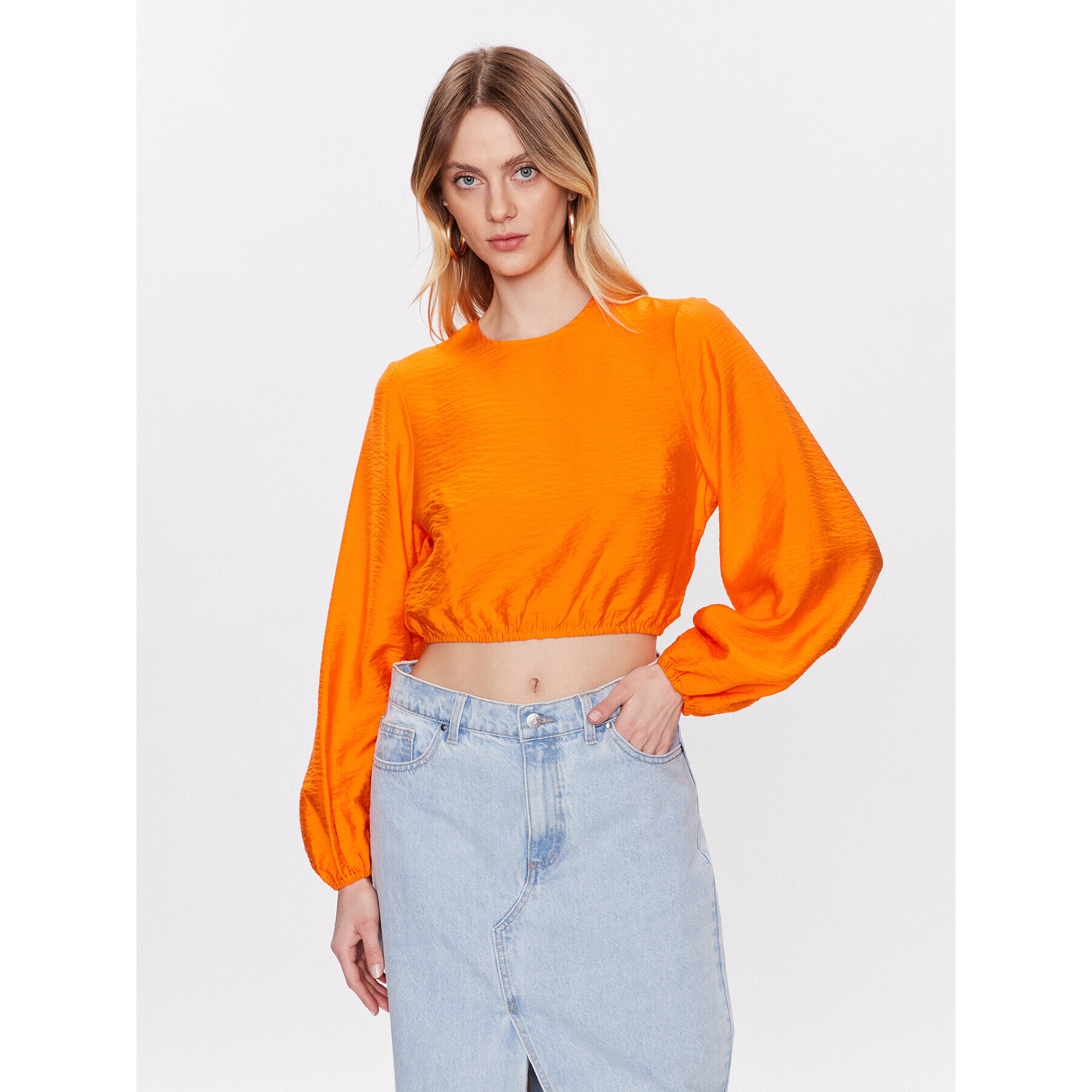 Edited Блуза Nadeen EDT6671002 Оранжев Regular Fit - Pepit.bg