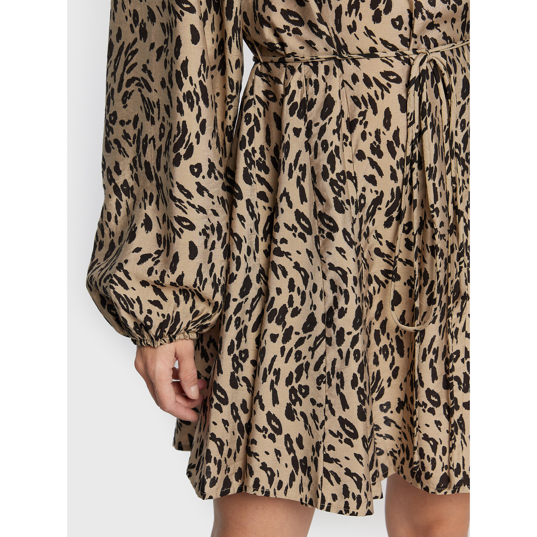 Edited Ежедневна рокля Jeanette EDT5973002000002 Бежов Regular Fit - Pepit.bg