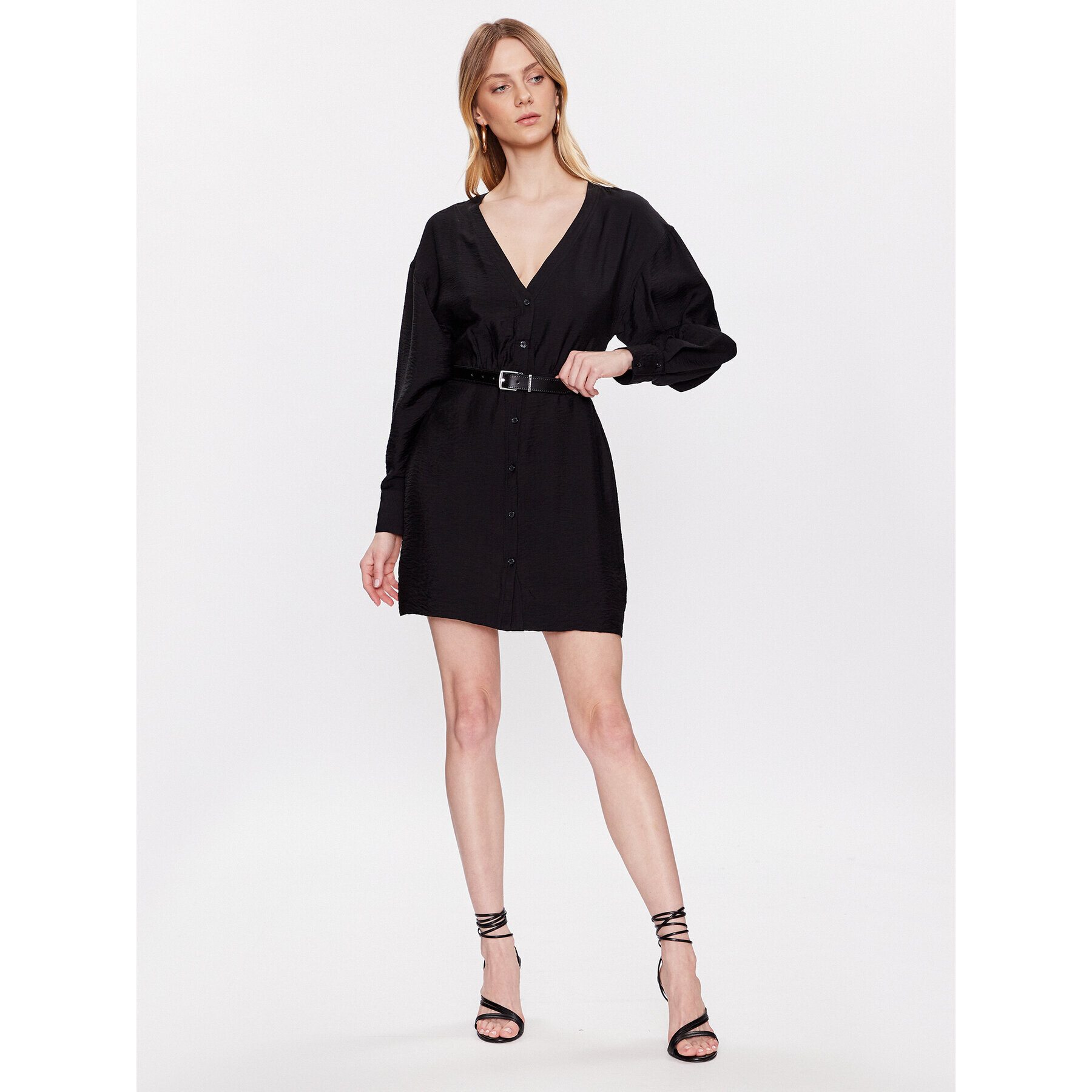Edited Ежедневна рокля Marcella EDT6665002 Черен Regular Fit - Pepit.bg