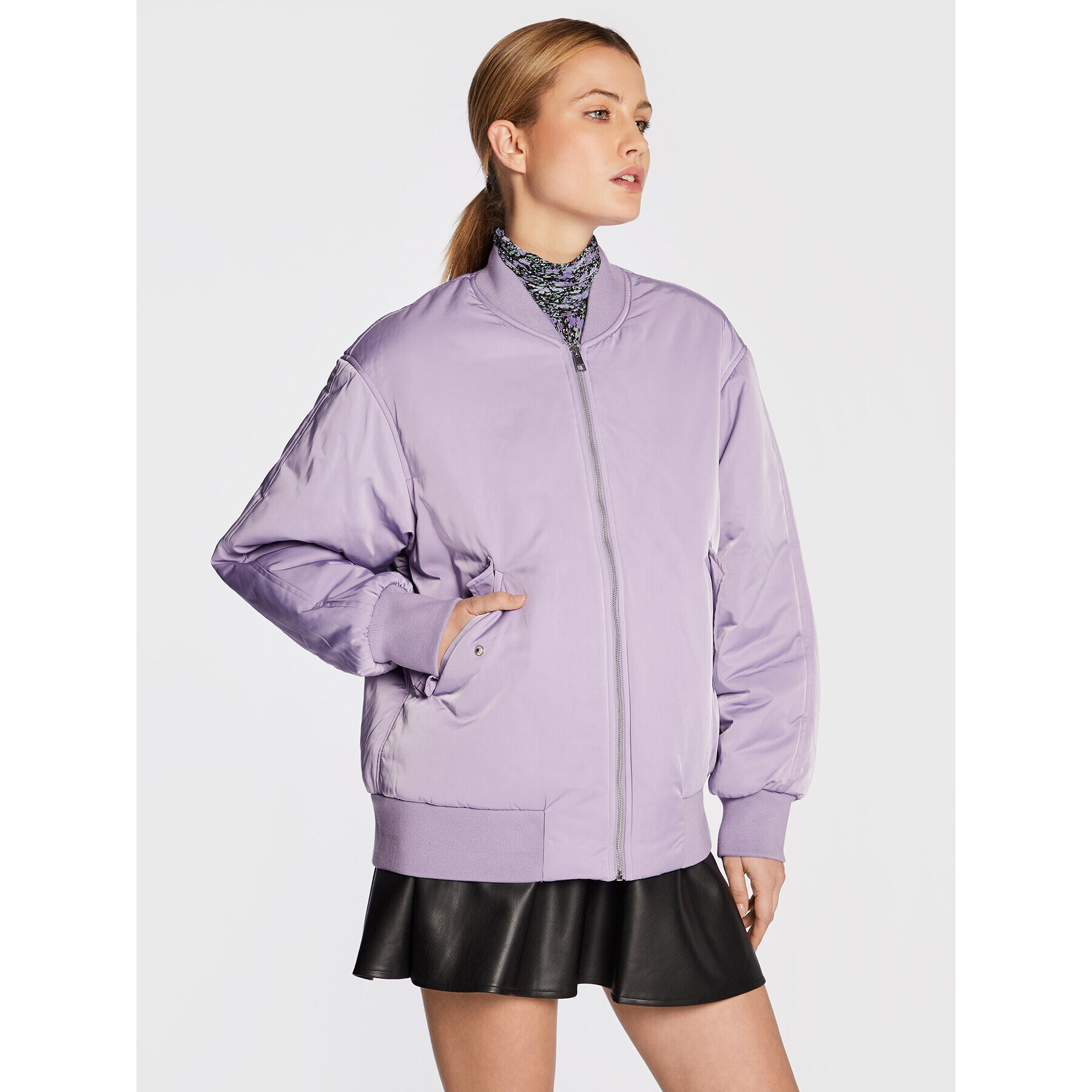 Edited Яке бомбър Nikita EDT6125002000002 Виолетов Regular Fit - Pepit.bg
