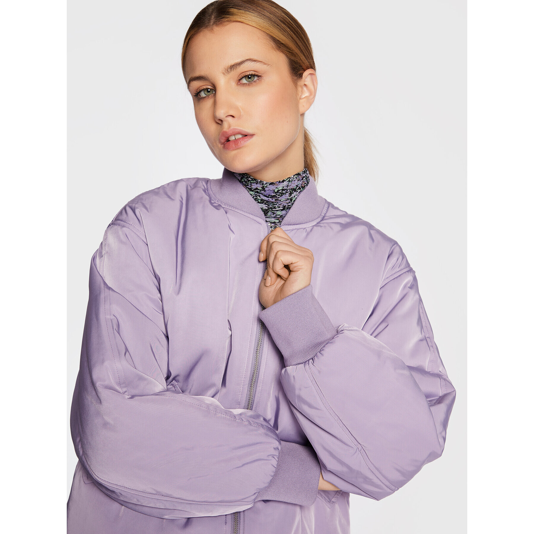Edited Яке бомбър Nikita EDT6125002000002 Виолетов Regular Fit - Pepit.bg