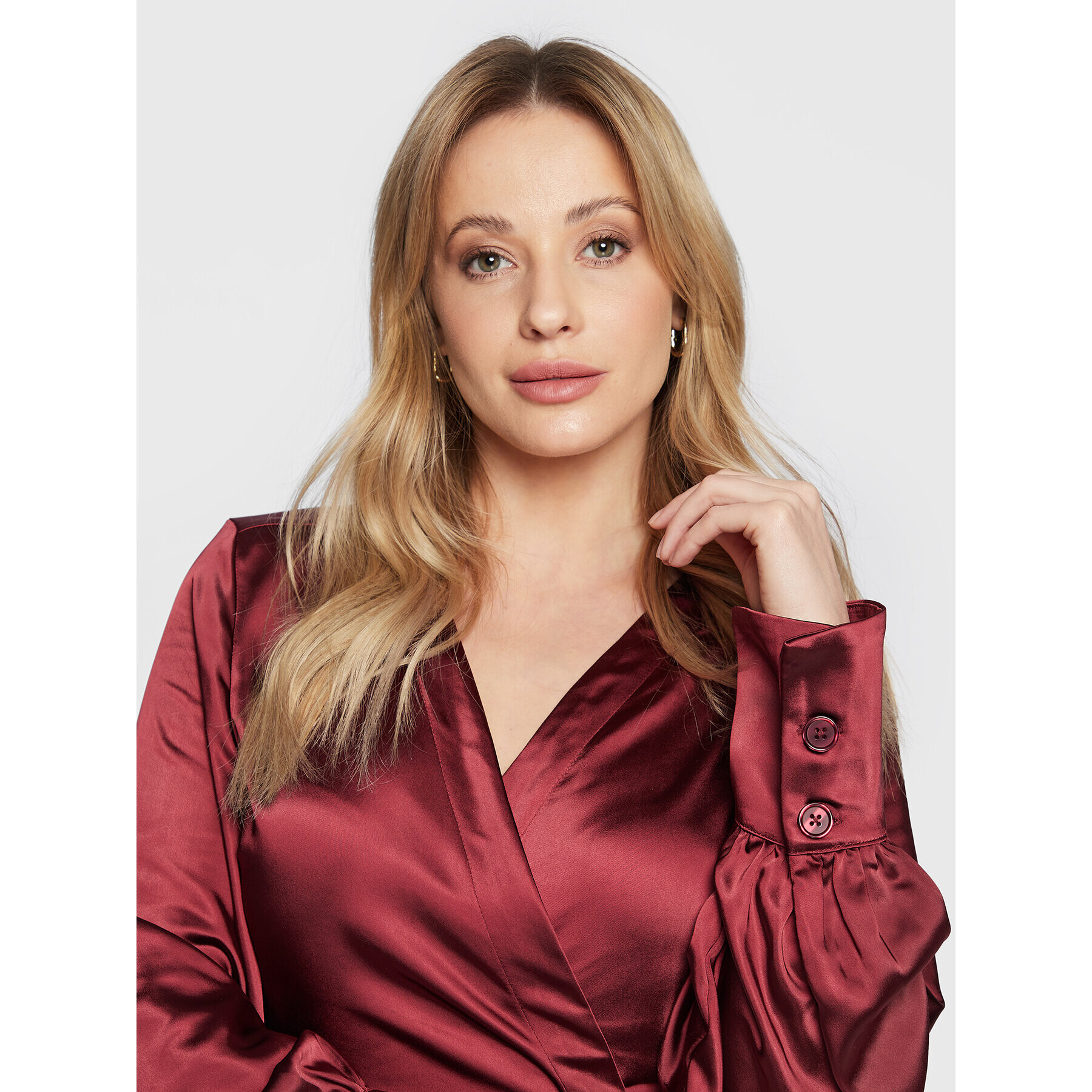 Edited Коктейлна рокля Etienne EDT6561001000002 Бордо Regular Fit - Pepit.bg
