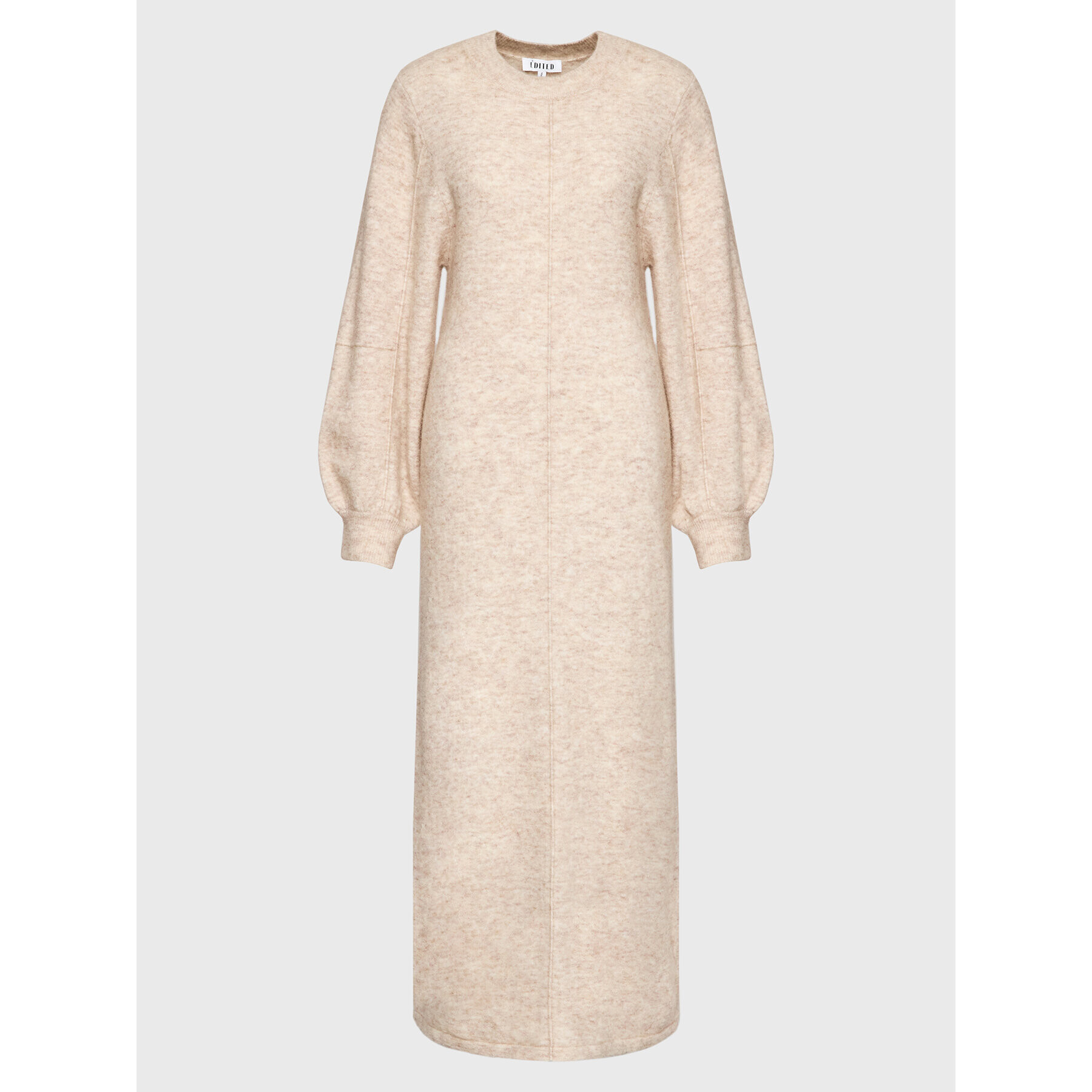Edited Плетена рокля Ulema EDT6335002000003 Бежов Regular Fit - Pepit.bg