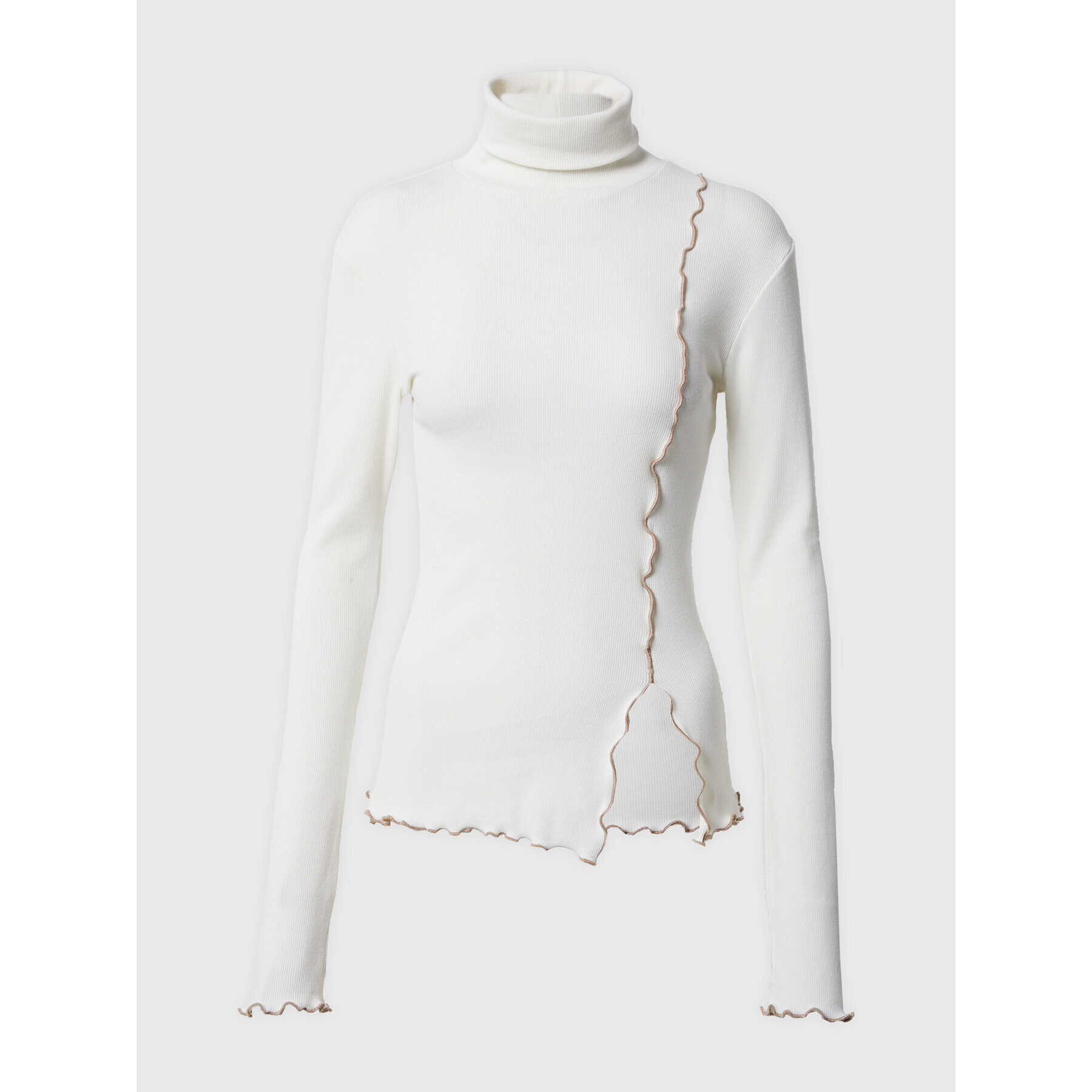 Edited Поло Alisa EDT5958001000002 Екрю Slim Fit - Pepit.bg