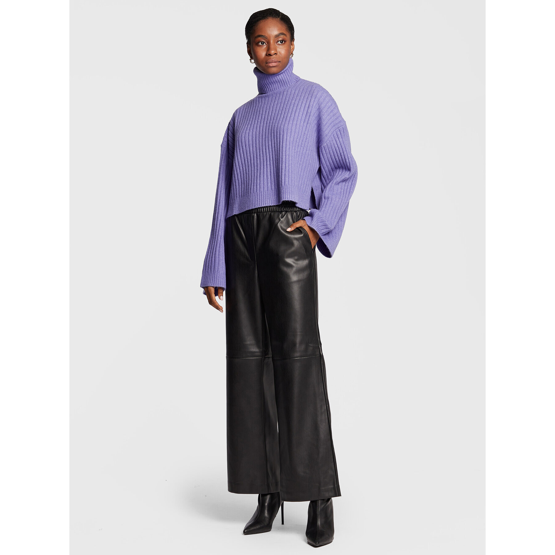 Edited Поло Iris EDT6292001000002 Виолетов Relaxed Fit - Pepit.bg