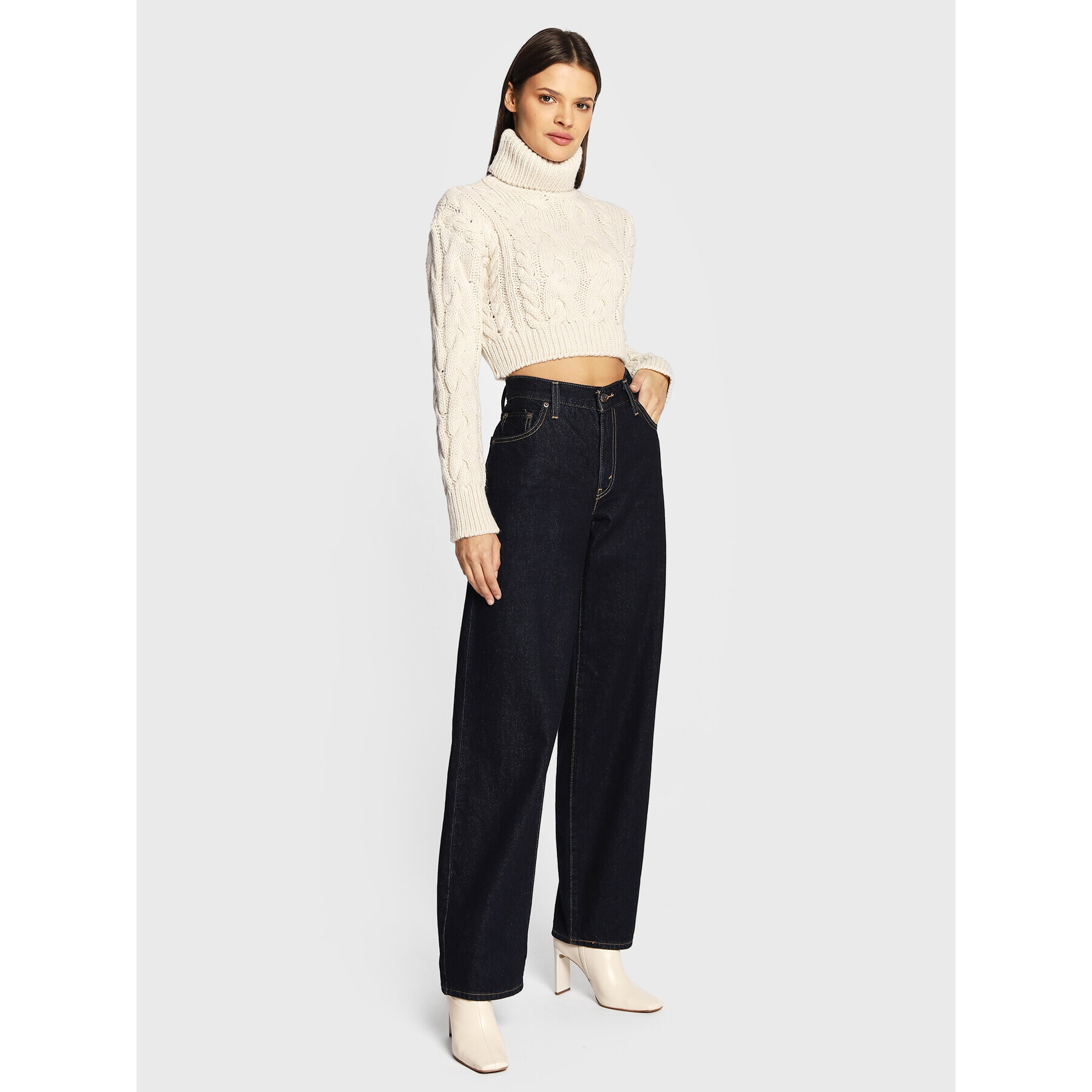 Edited Поло Xandra EDT6426001000001 Екрю Regular Fit - Pepit.bg
