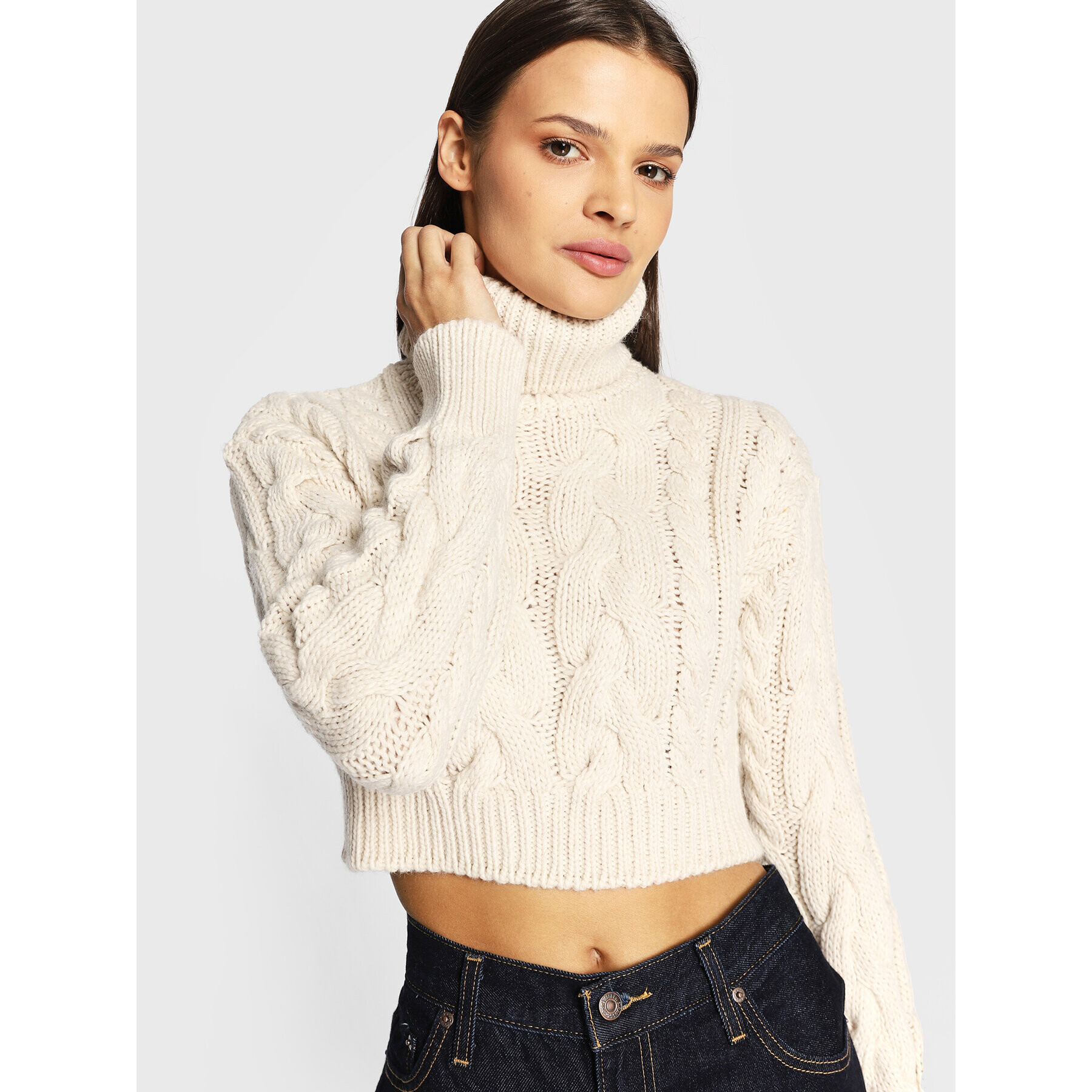 Edited Поло Xandra EDT6426001000001 Екрю Regular Fit - Pepit.bg