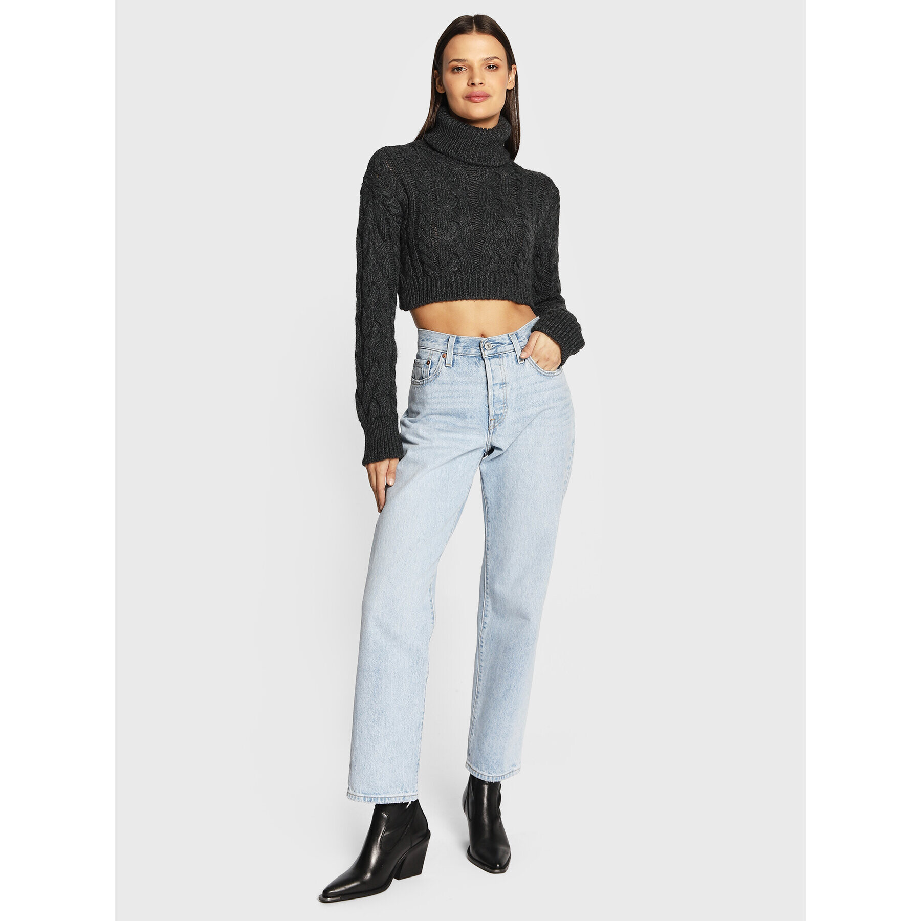 Edited Поло Xandra EDT6426002000001 Сив Regular Fit - Pepit.bg