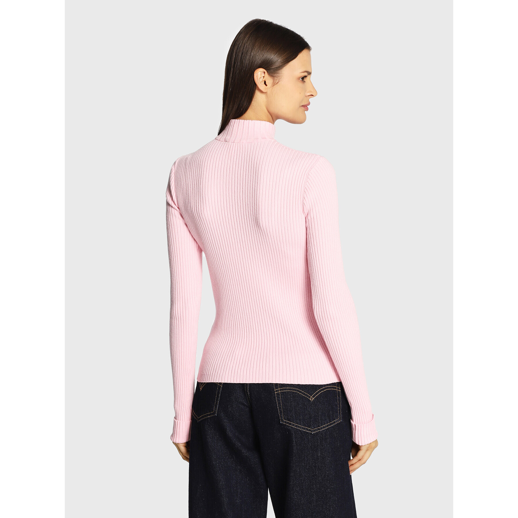 Edited Пуловер Alison EDT1546020000003 Розов Slim Fit - Pepit.bg