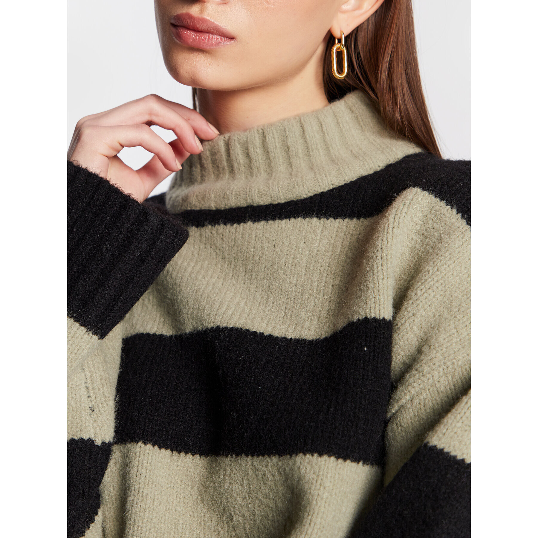 Edited Пуловер Odine EDT6602001000002 Зелен Regular Fit - Pepit.bg
