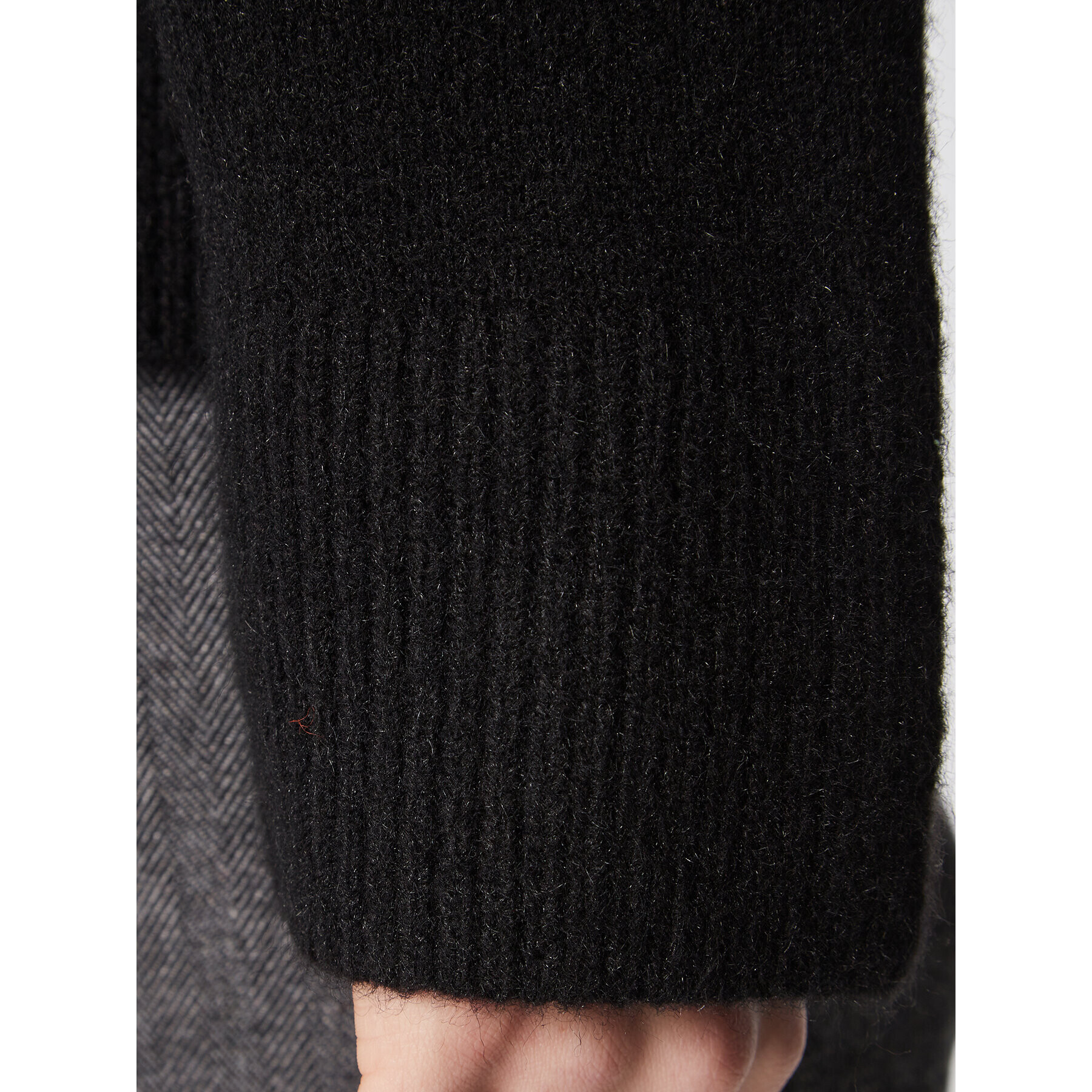 Edited Пуловер Xamira EDT6363001000002 Черен Relaxed Fit - Pepit.bg
