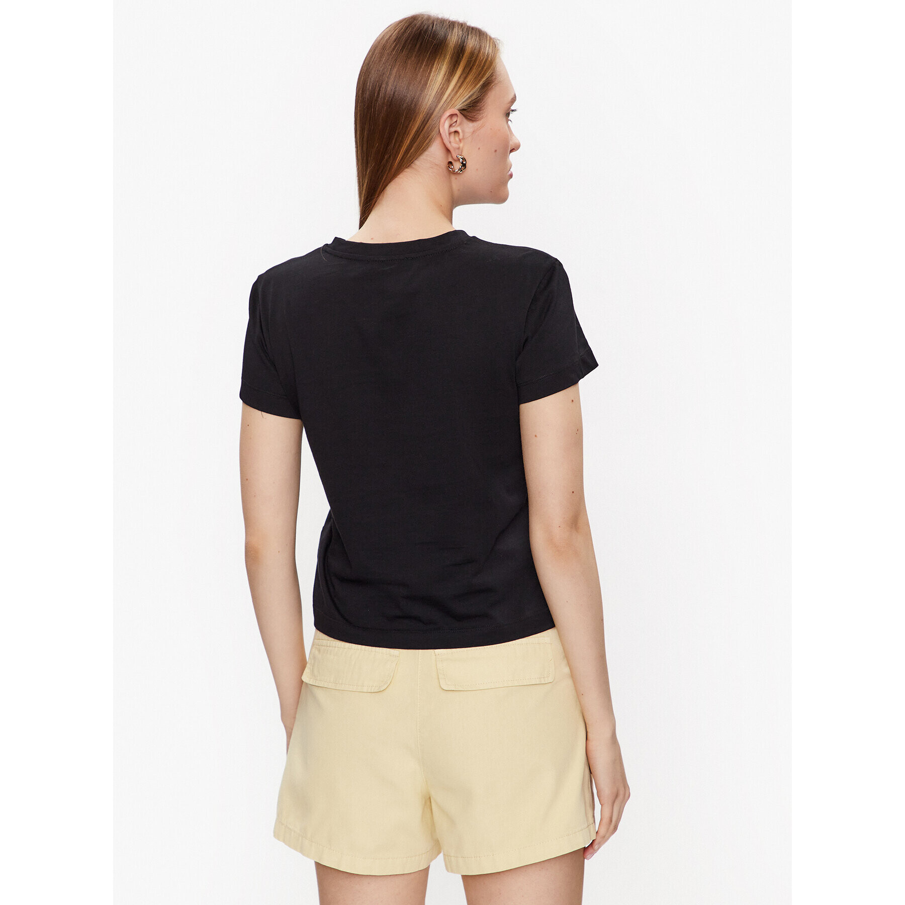 Edited Тишърт EDT5664005 Черен Casual Fit - Pepit.bg
