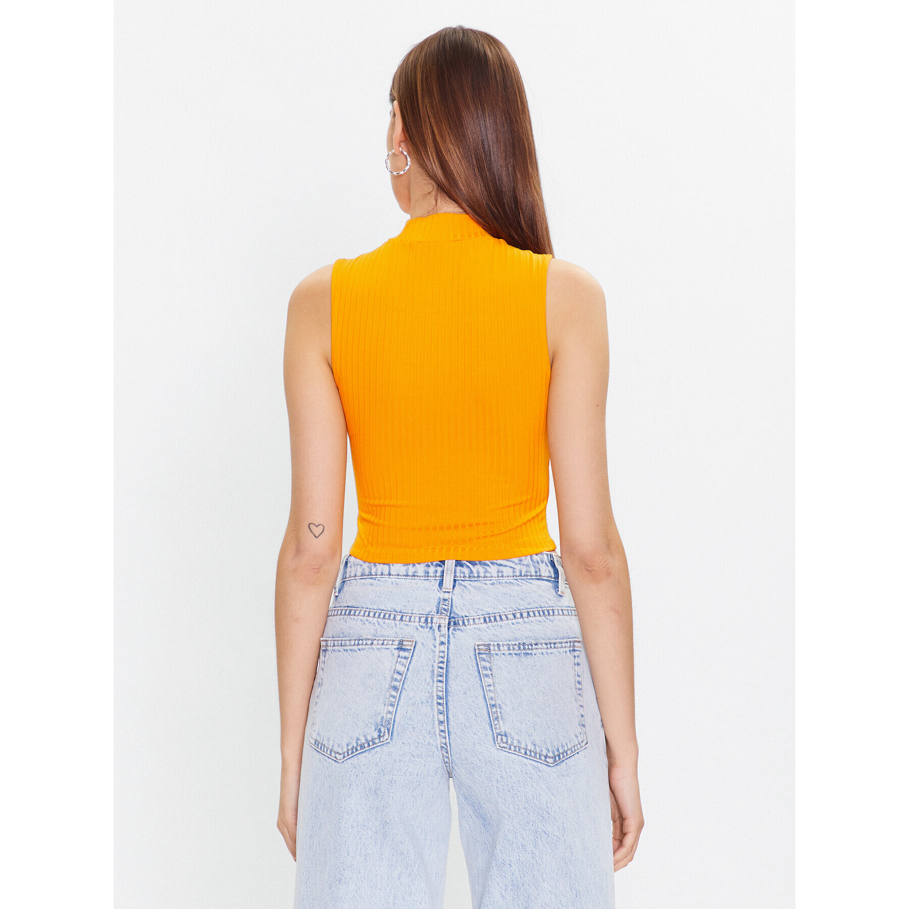 Edited топ EDT2640036 Оранжев Fitted Fit - Pepit.bg