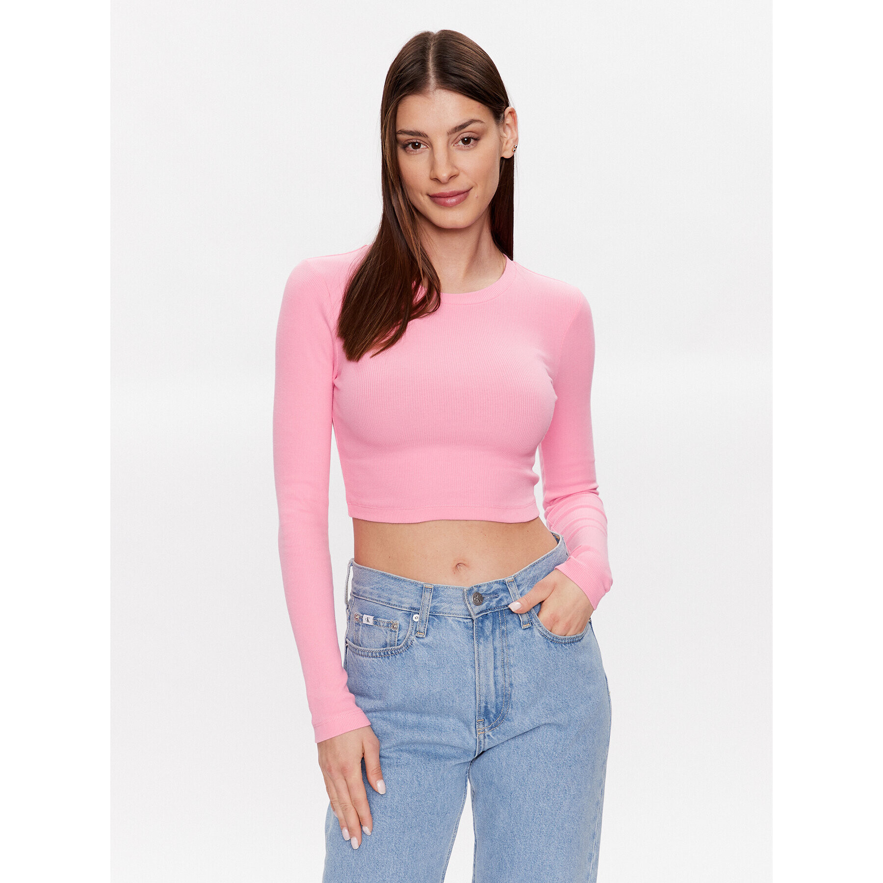 Edited топ EDT5954007 Розов Fitted Fit - Pepit.bg