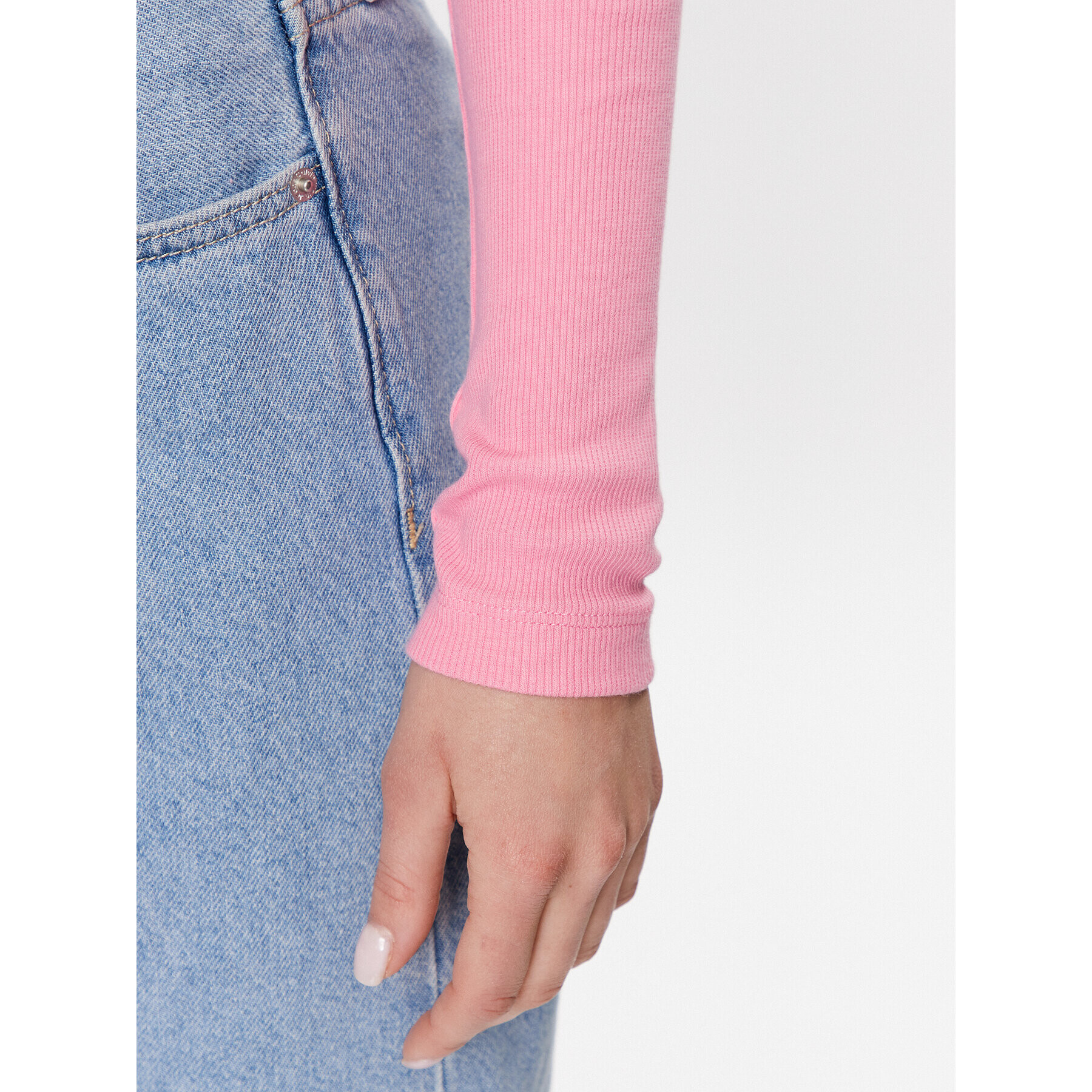 Edited топ EDT5954007 Розов Fitted Fit - Pepit.bg