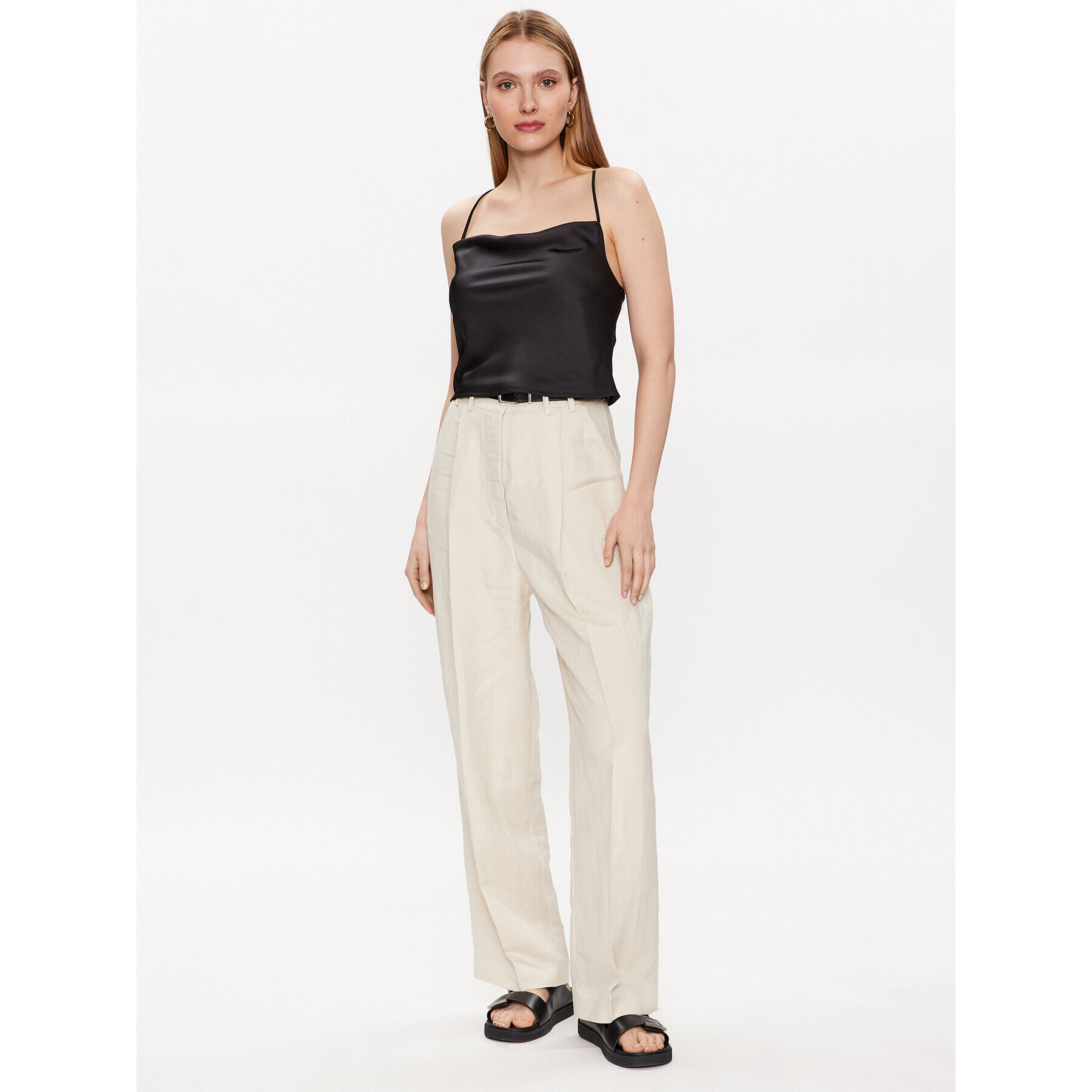 Edited топ EDT6900001 Черен Casual Fit - Pepit.bg