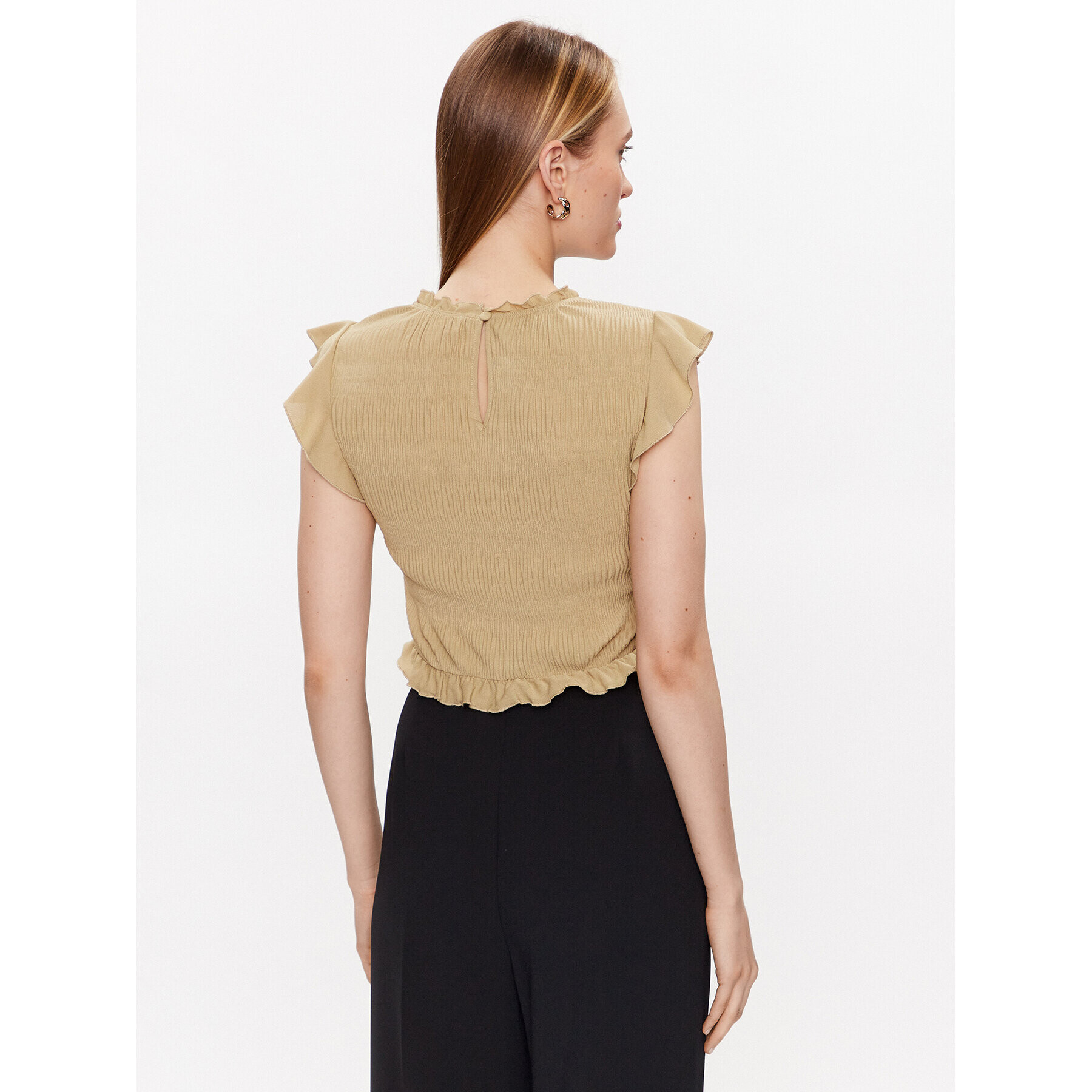 Edited топ EDT6951001 Бежов Fitted Fit - Pepit.bg