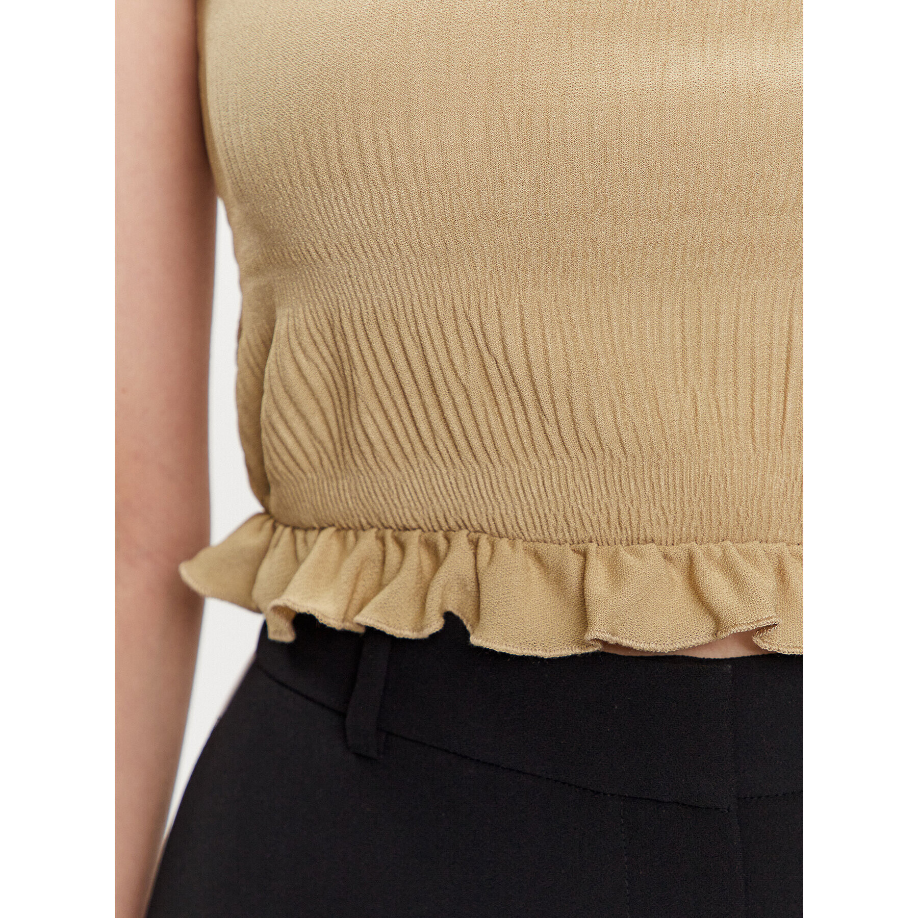 Edited топ EDT6951001 Бежов Fitted Fit - Pepit.bg