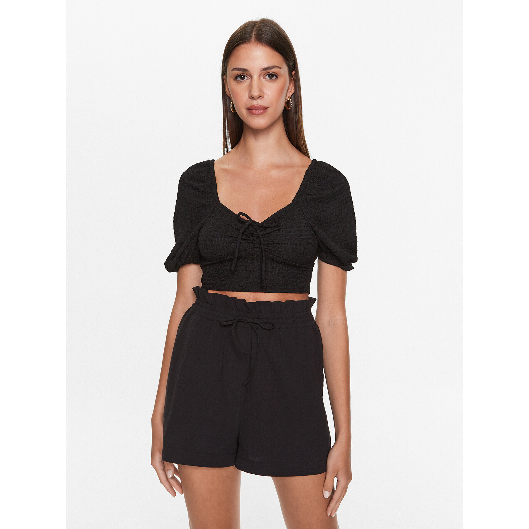 Edited топ EDT6980001 Черен Casual Fit - Pepit.bg