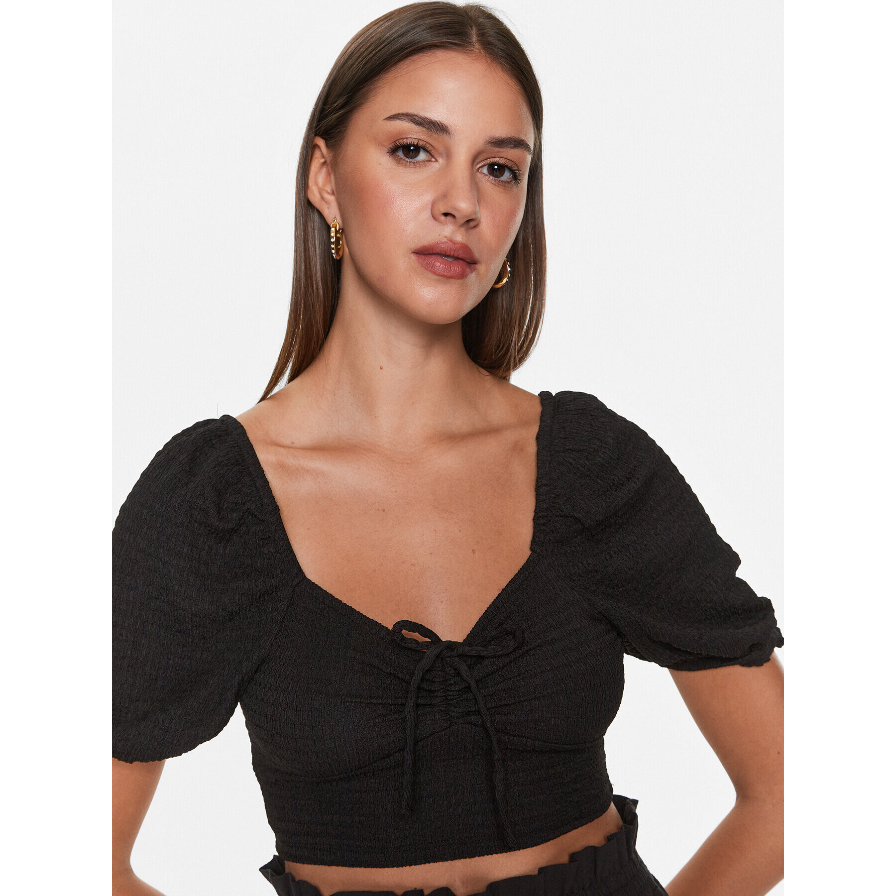 Edited топ EDT6980001 Черен Casual Fit - Pepit.bg