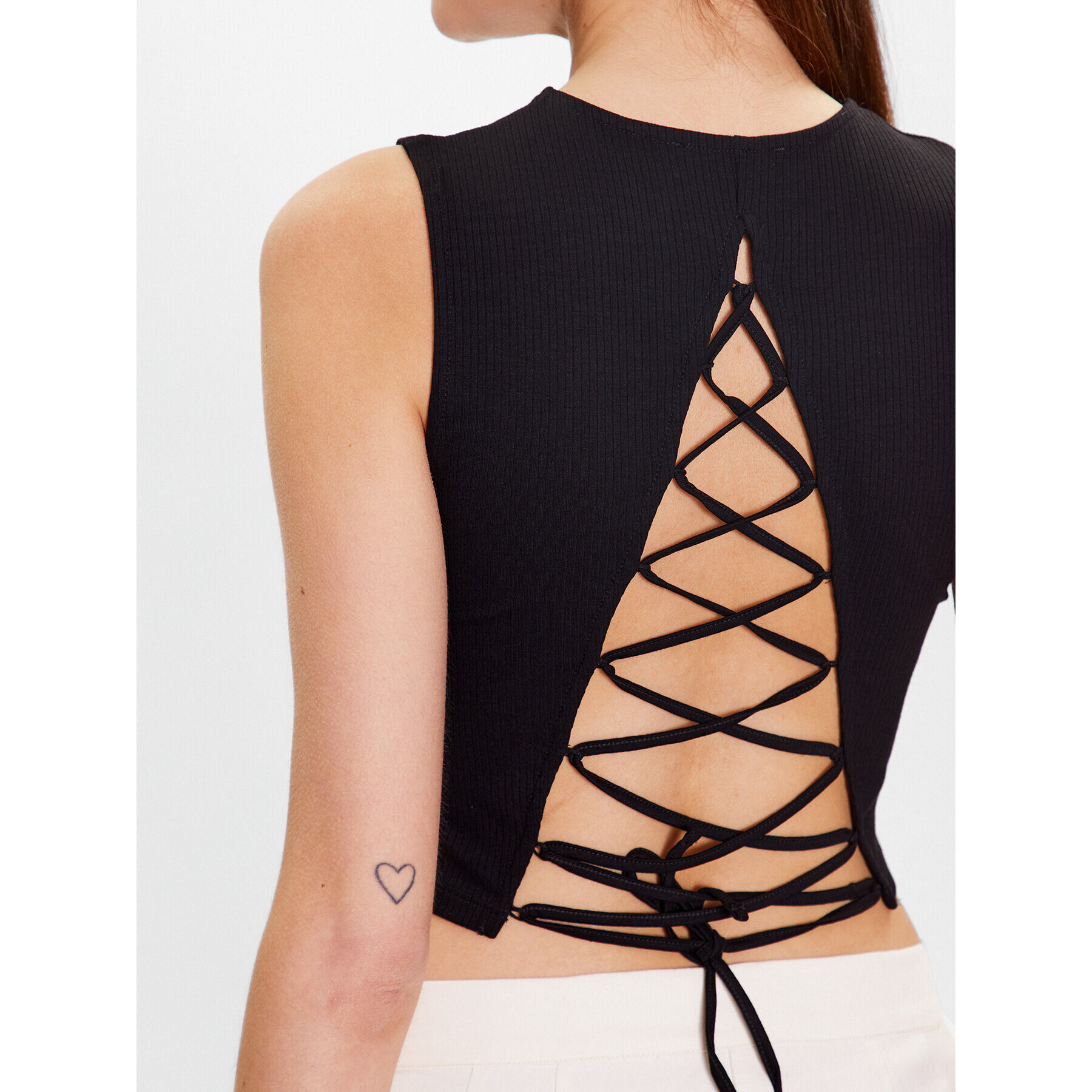 Edited топ EDT6984001 Черен Fitted Fit - Pepit.bg