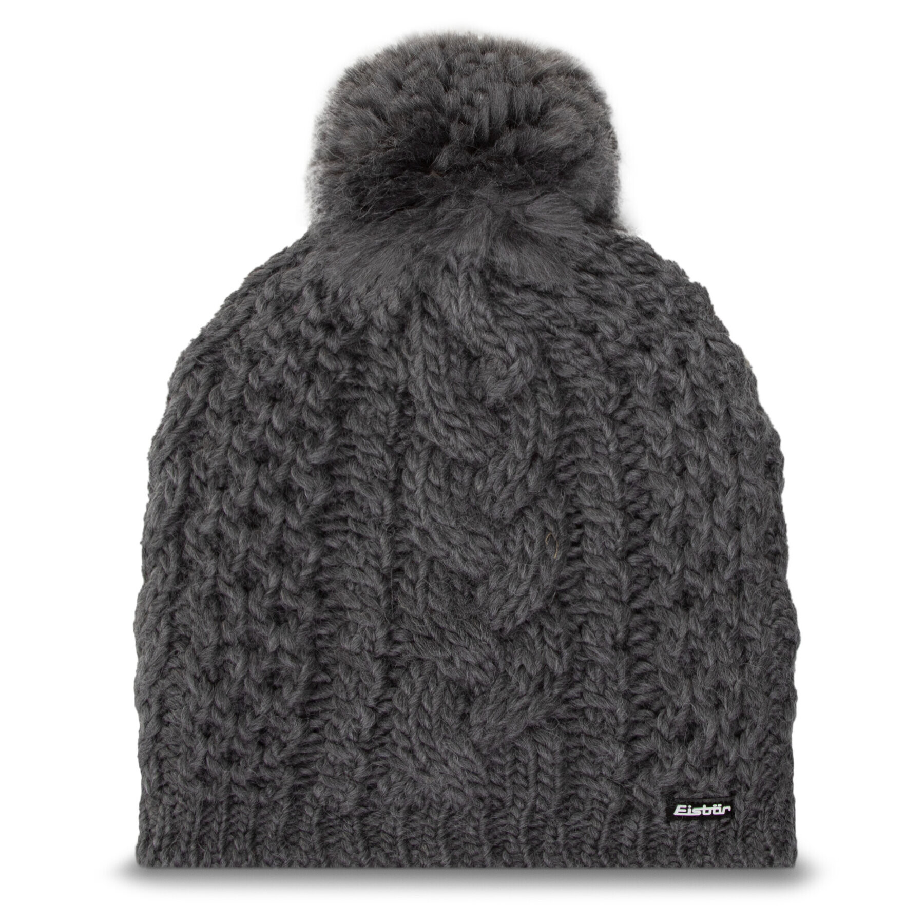 Eisbär Шапка Afra Pompn 75039 Сив - Pepit.bg