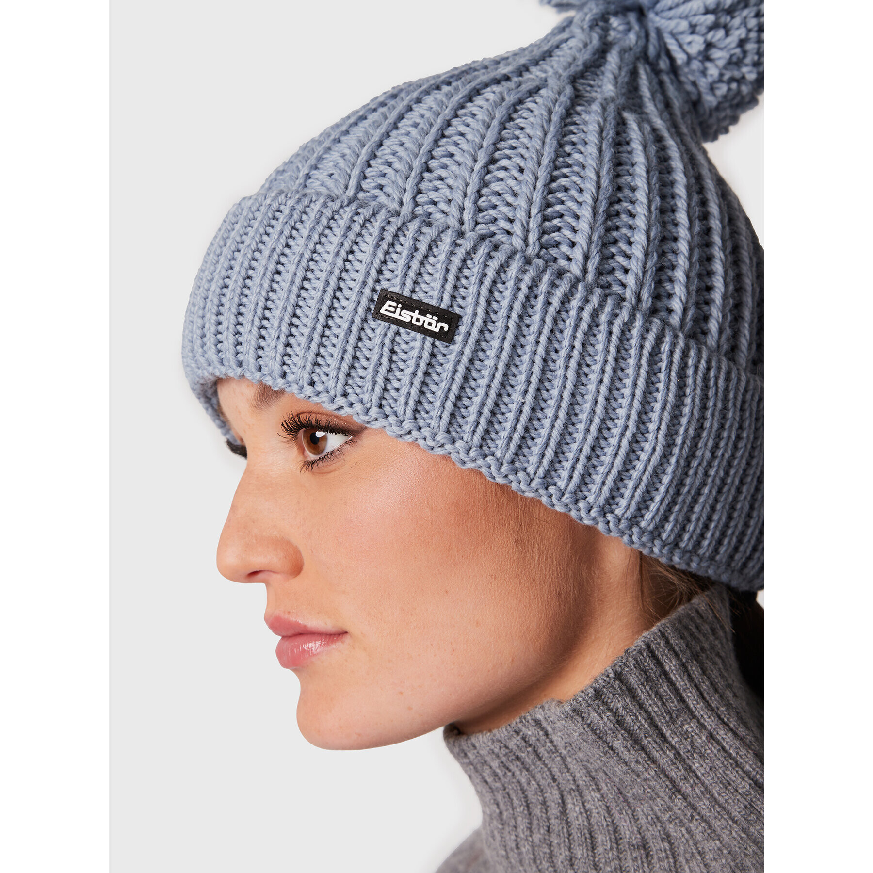 Eisbär Шапка Ilex Os Pompon 30756 Син - Pepit.bg