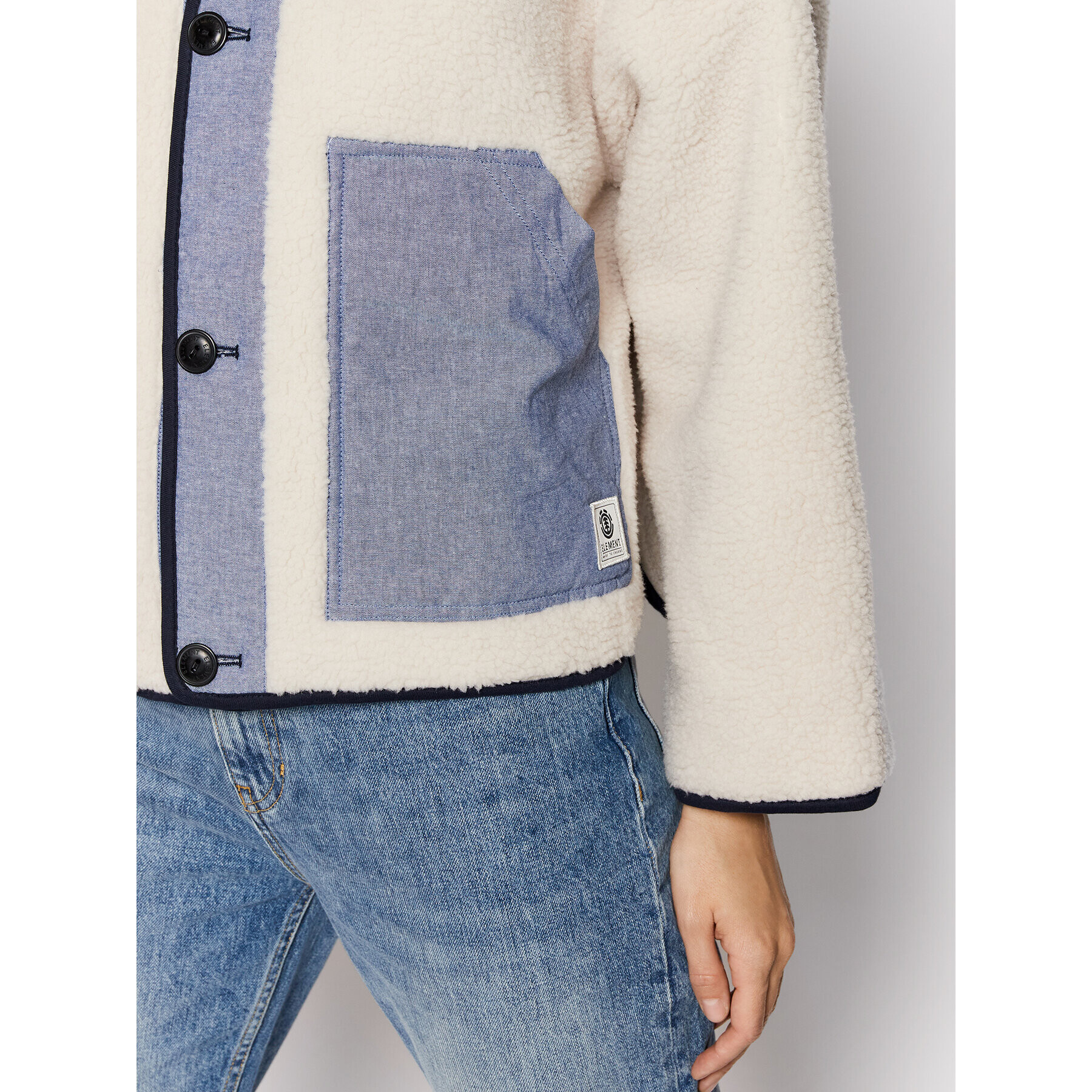 Element Преходно яке Augusta Z3WAA5 Бежов Relaxed Fit - Pepit.bg