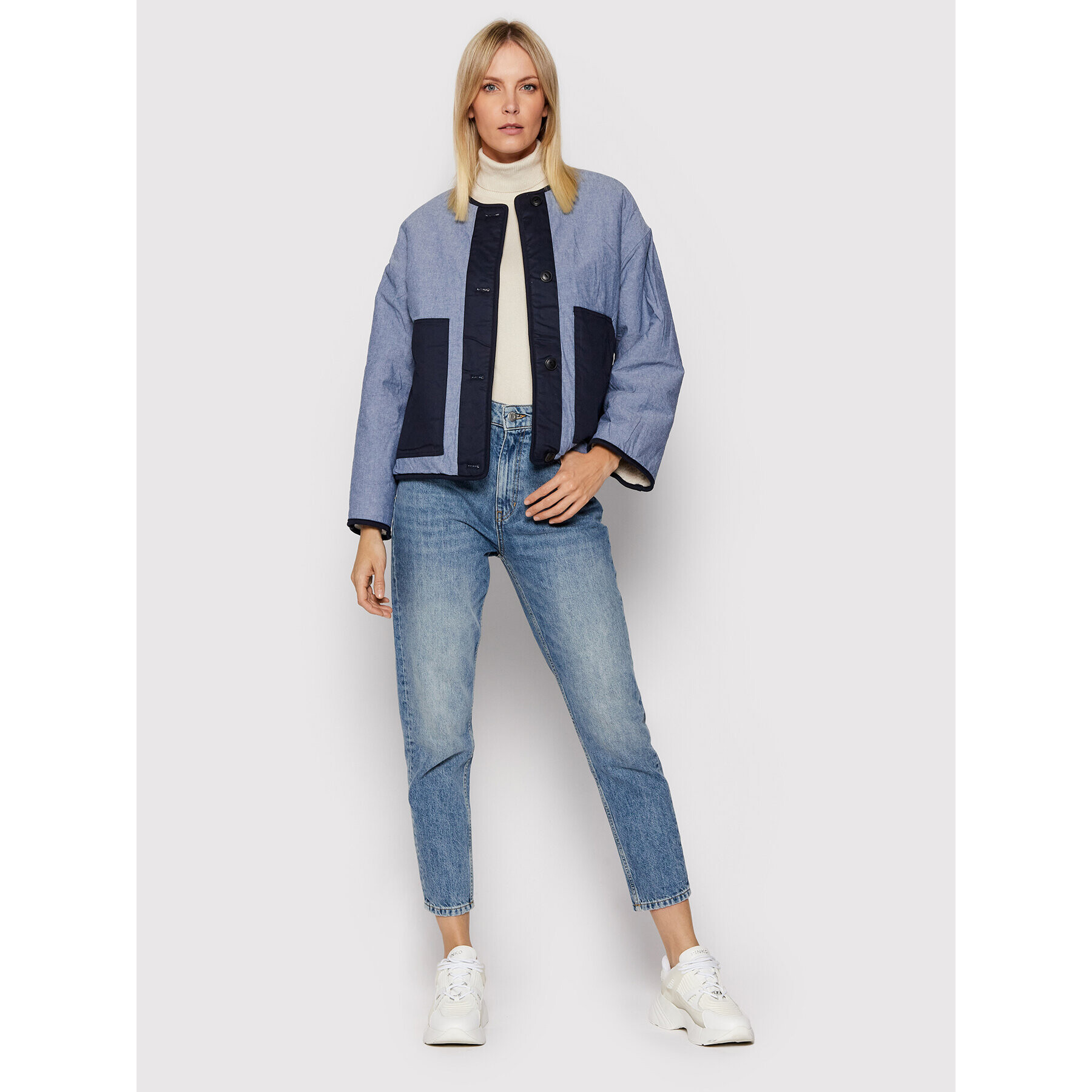 Element Преходно яке Augusta Z3WAA5 Бежов Relaxed Fit - Pepit.bg