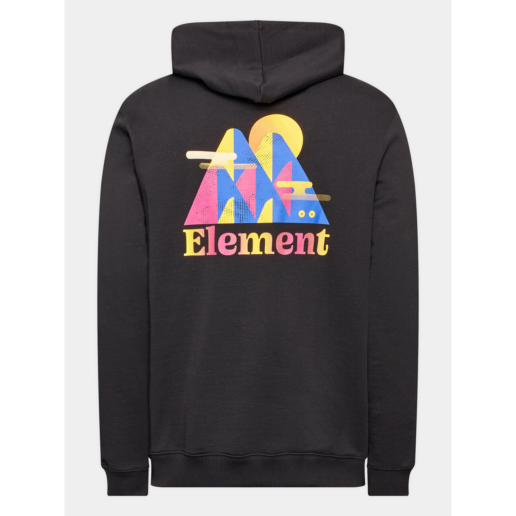 Element Суитшърт Hills Hood ELYSF00124 Черен Regular Fit - Pepit.bg