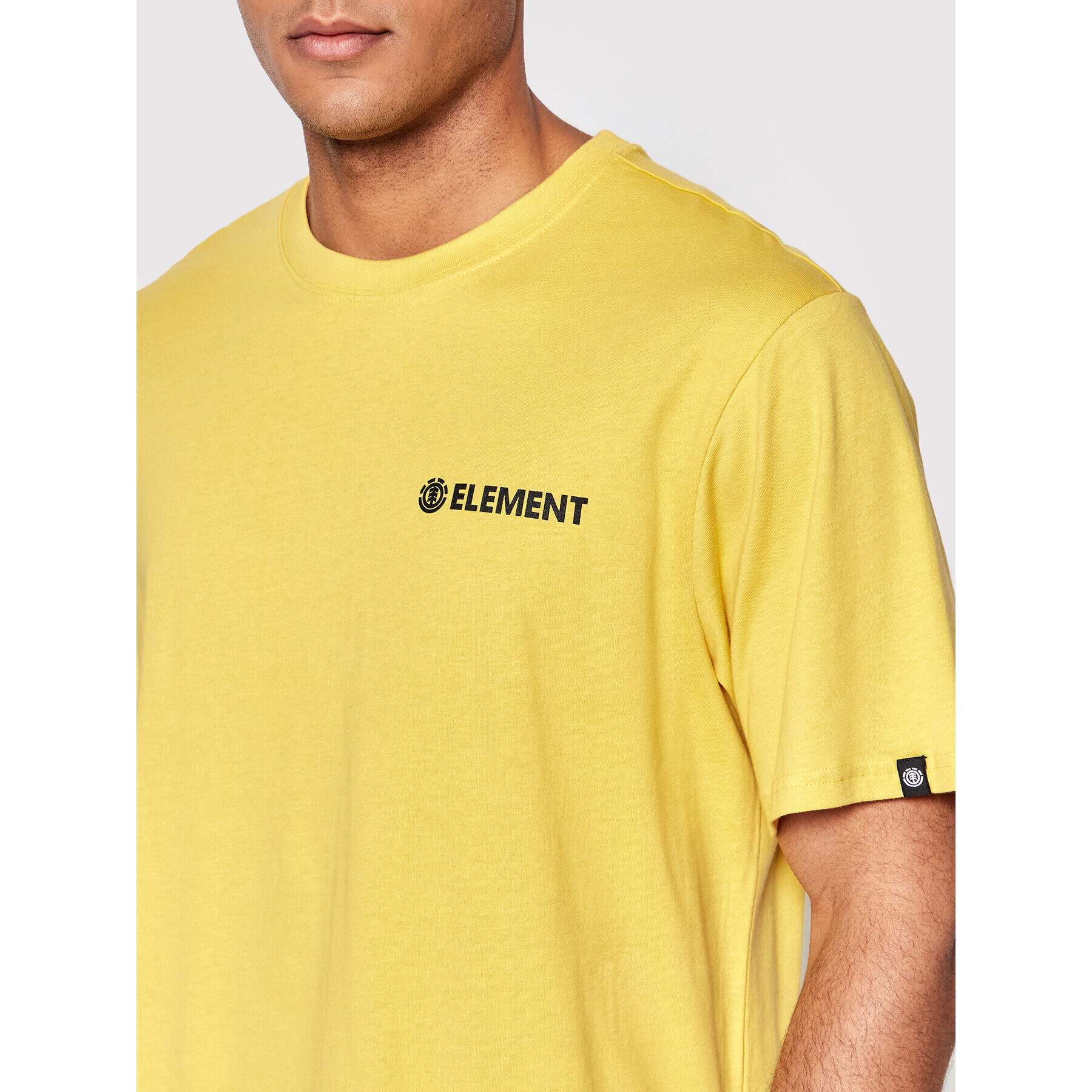 Element Тишърт Blazin Chest Z1SSI6 Жълт Regular Fit - Pepit.bg