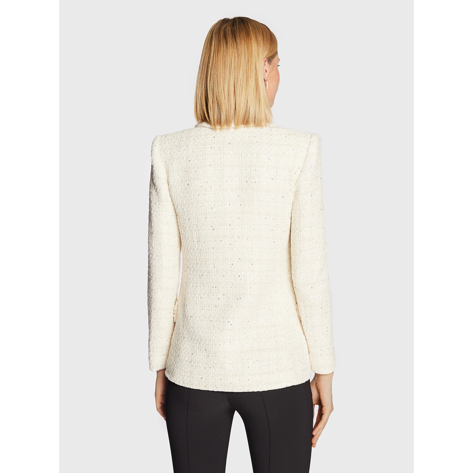 Elisabetta Franchi Сако GI-062-27E2-V800 Бежов Regular Fit - Pepit.bg