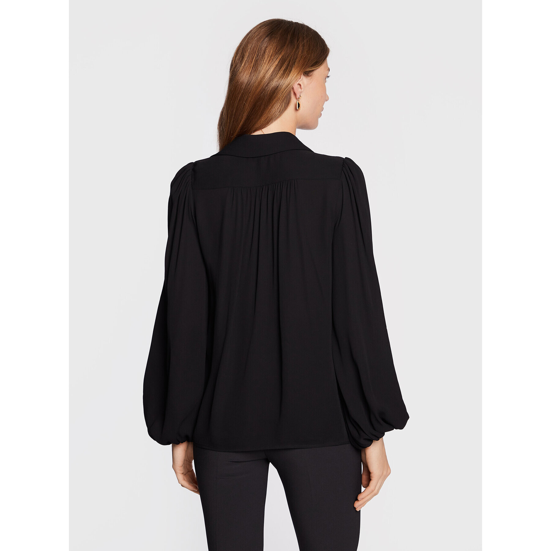 Elisabetta Franchi Блуза CA-002-26E2-V320 Черен Regular Fit - Pepit.bg