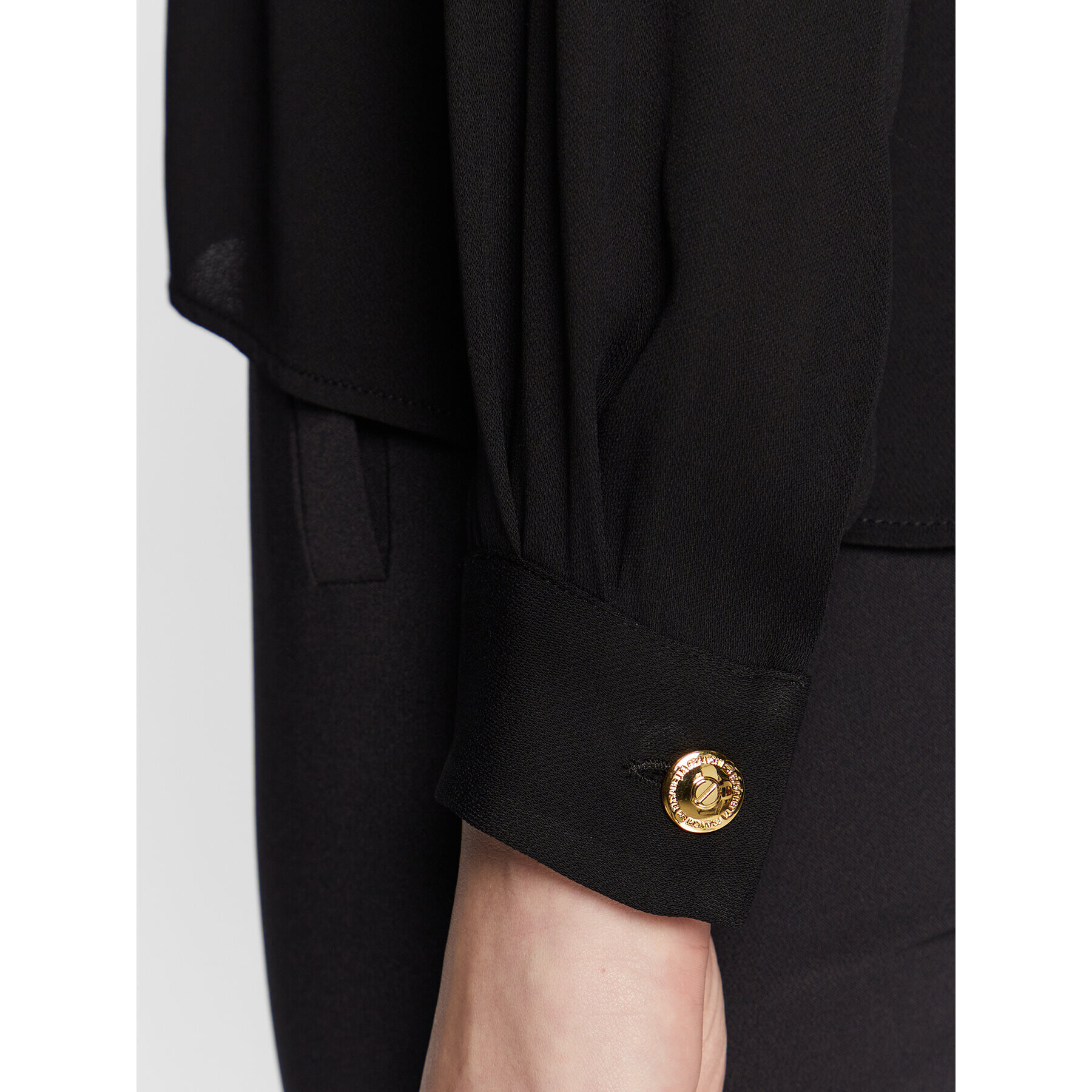 Elisabetta Franchi Блуза CA-002-31E2-V350 Черен Straight Fit - Pepit.bg