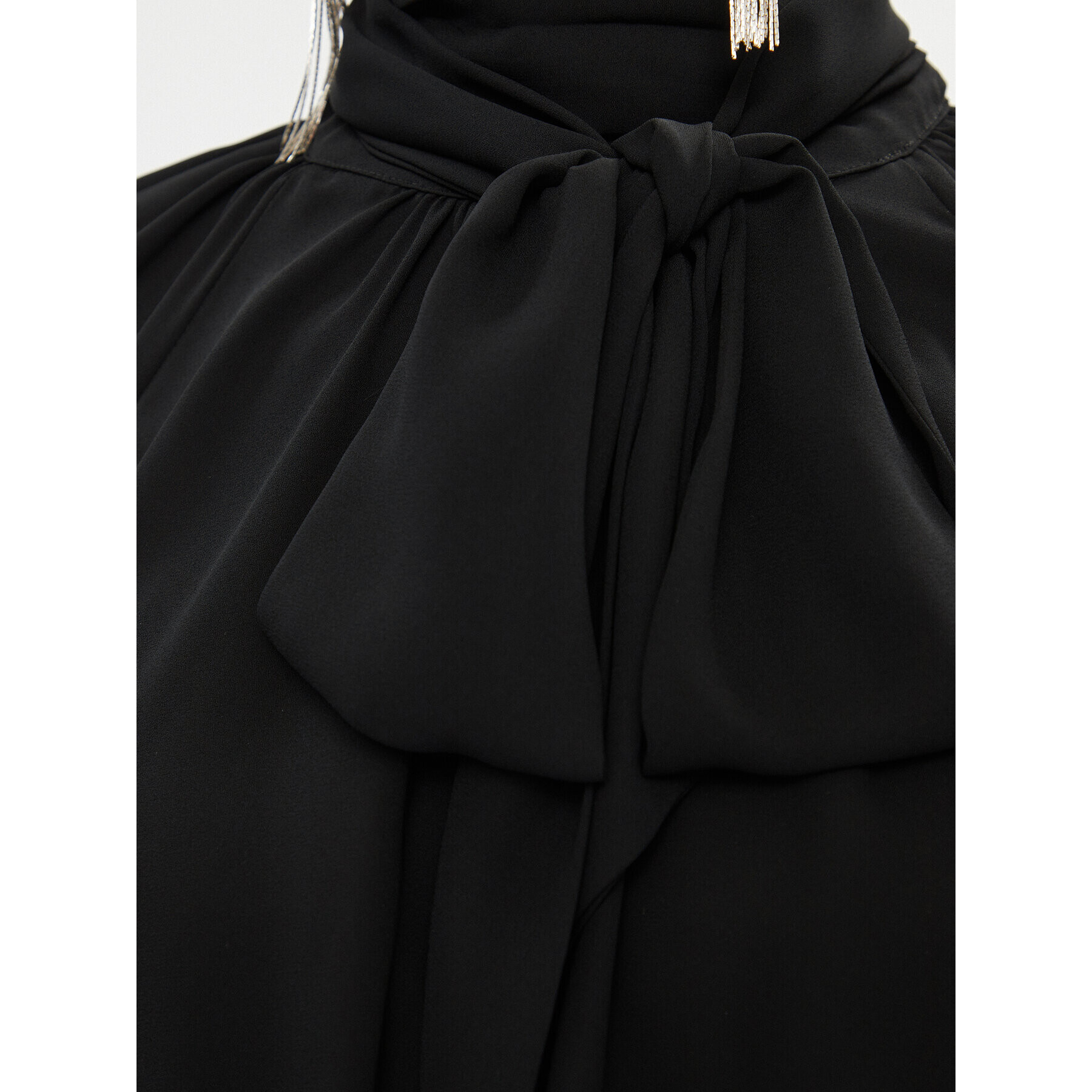 Elisabetta Franchi Блуза CA-011-37E2-V380 Черен Regular Fit - Pepit.bg