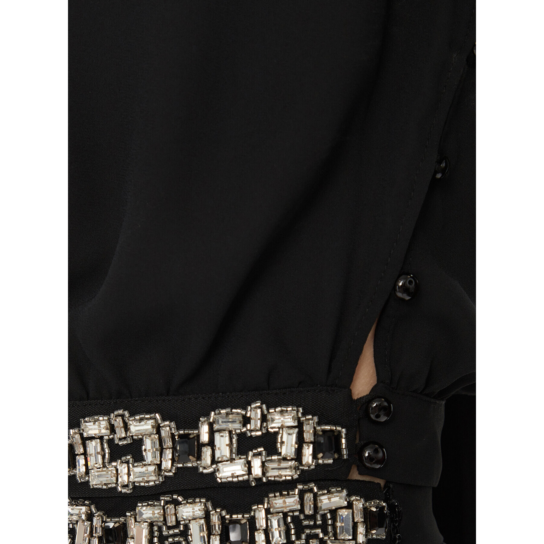 Elisabetta Franchi Блуза CA-011-37E2-V380 Черен Regular Fit - Pepit.bg