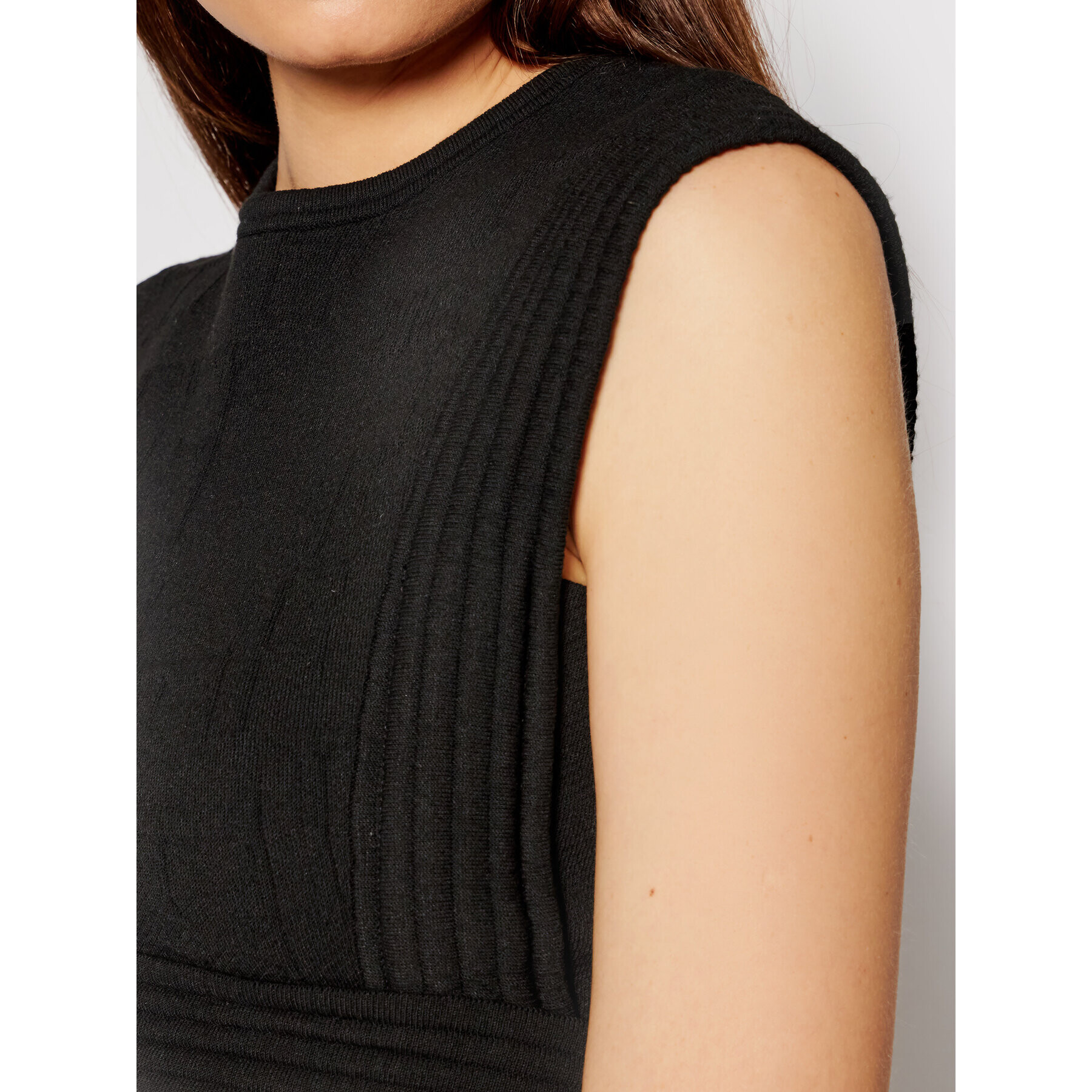 Elisabetta Franchi Блуза TK-27Q-11E2-V340 Черен Slim Fit - Pepit.bg