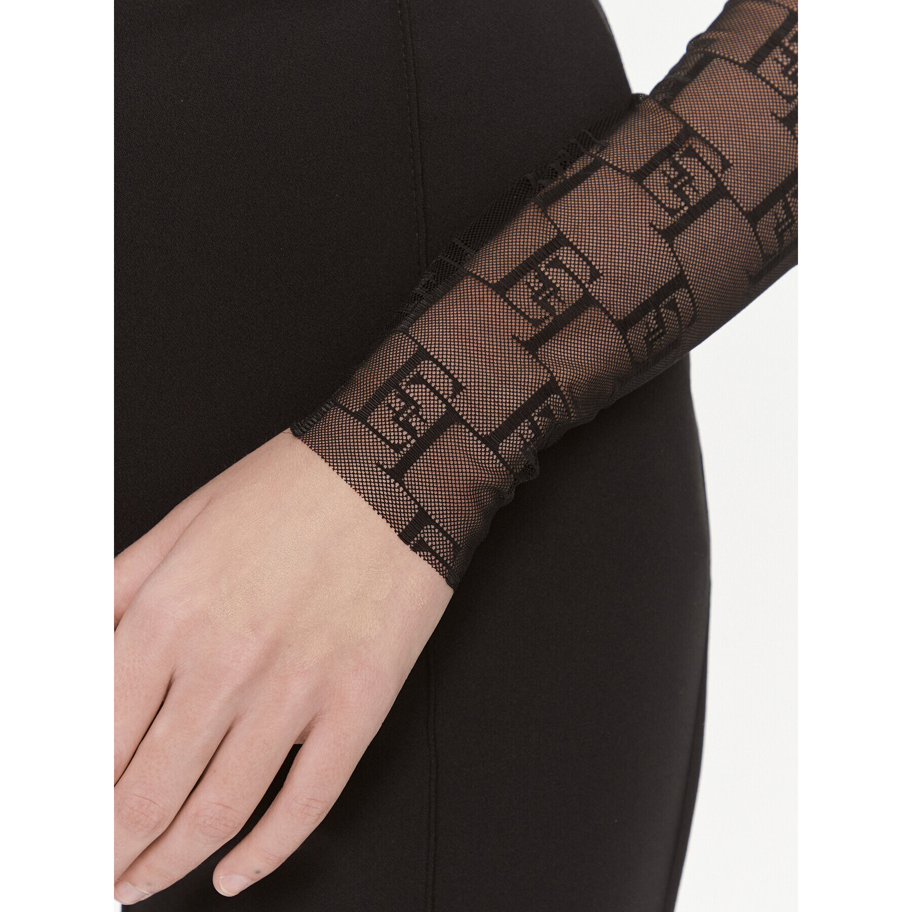 Elisabetta Franchi Боди BO-004-41E2 Черен Regular Fit - Pepit.bg