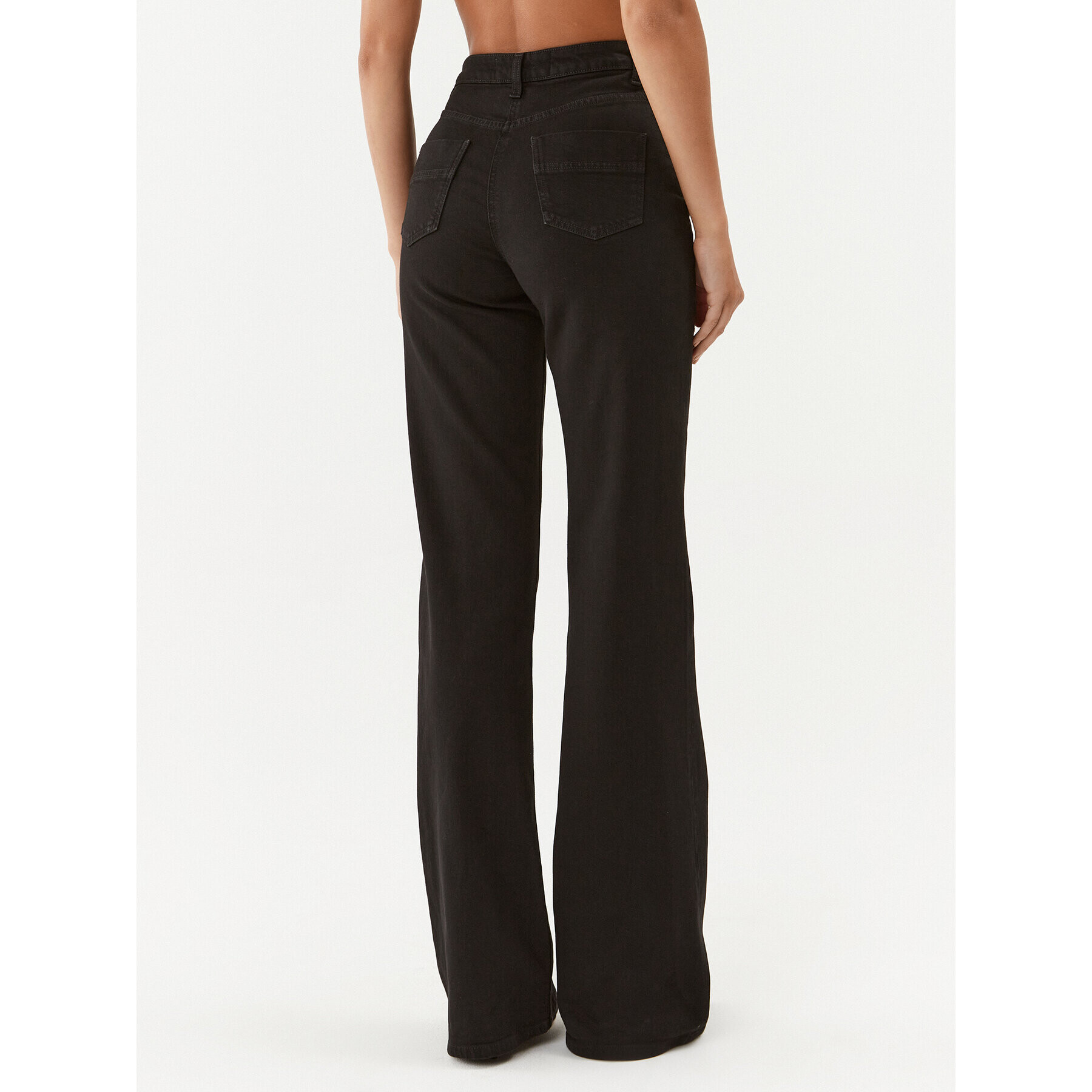 Elisabetta Franchi Дънки PJ-23I-36E2-V290 Черен Relaxed Fit - Pepit.bg