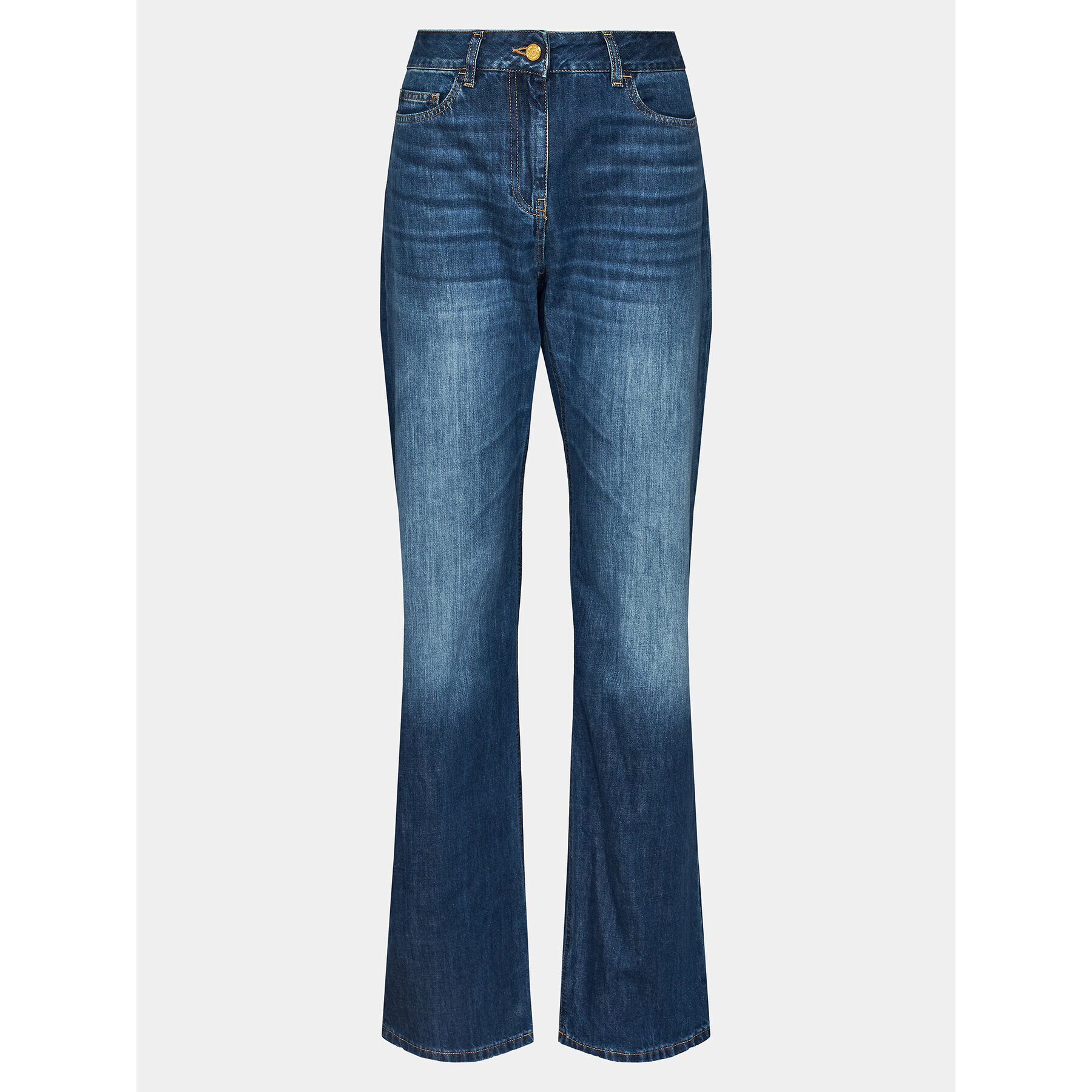 Elisabetta Franchi Дънки PJ-47I-41E2-V320 Син Straight Fit - Pepit.bg