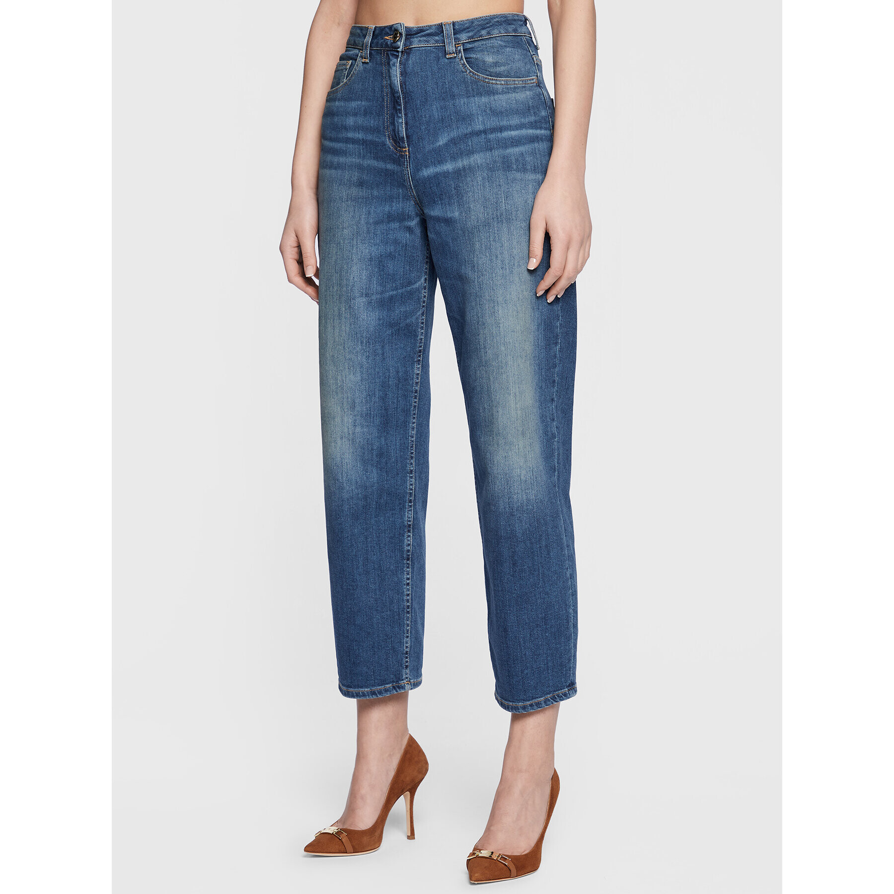 Elisabetta Franchi Дънки PJ-80I-31E2-V320 Син Regular Fit - Pepit.bg