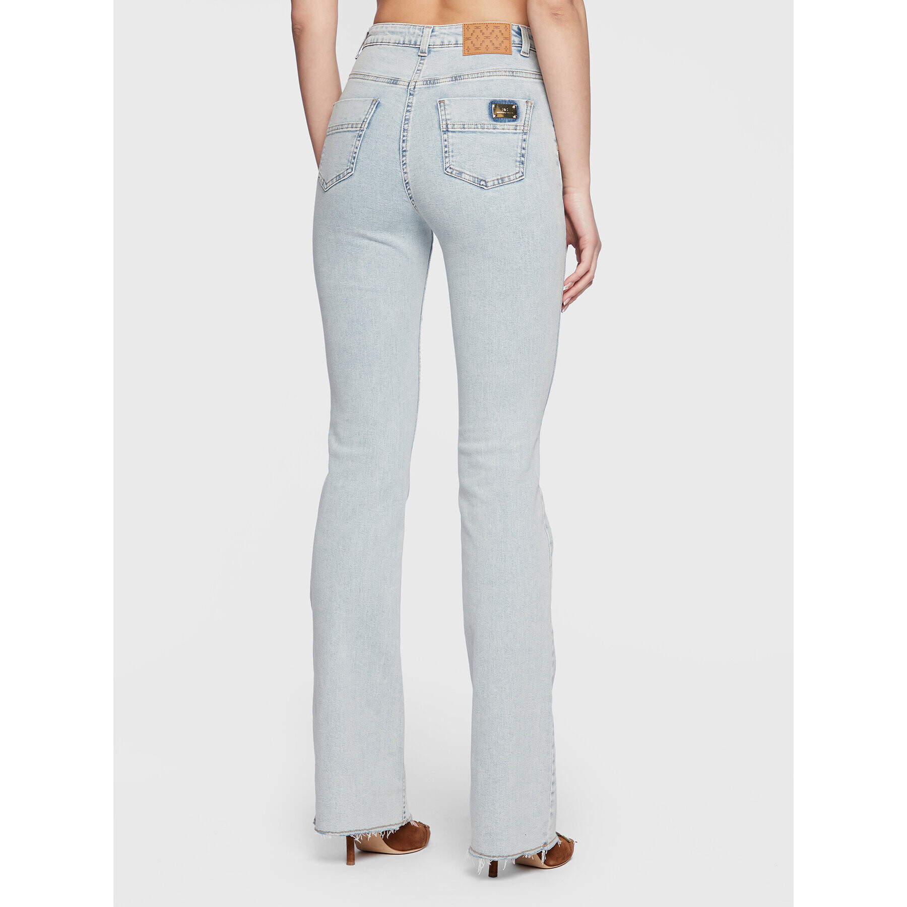 Elisabetta Franchi Дънки PJ-81I-31E2-V320 Син Slim Fit - Pepit.bg