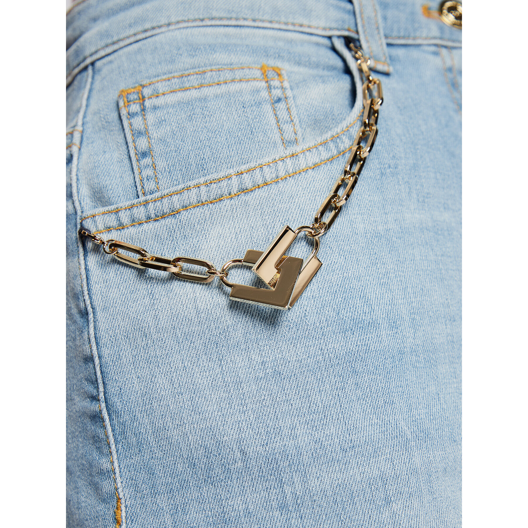 Elisabetta Franchi Дънки PJ-96D-31E2-V350 Син Regular Fit - Pepit.bg