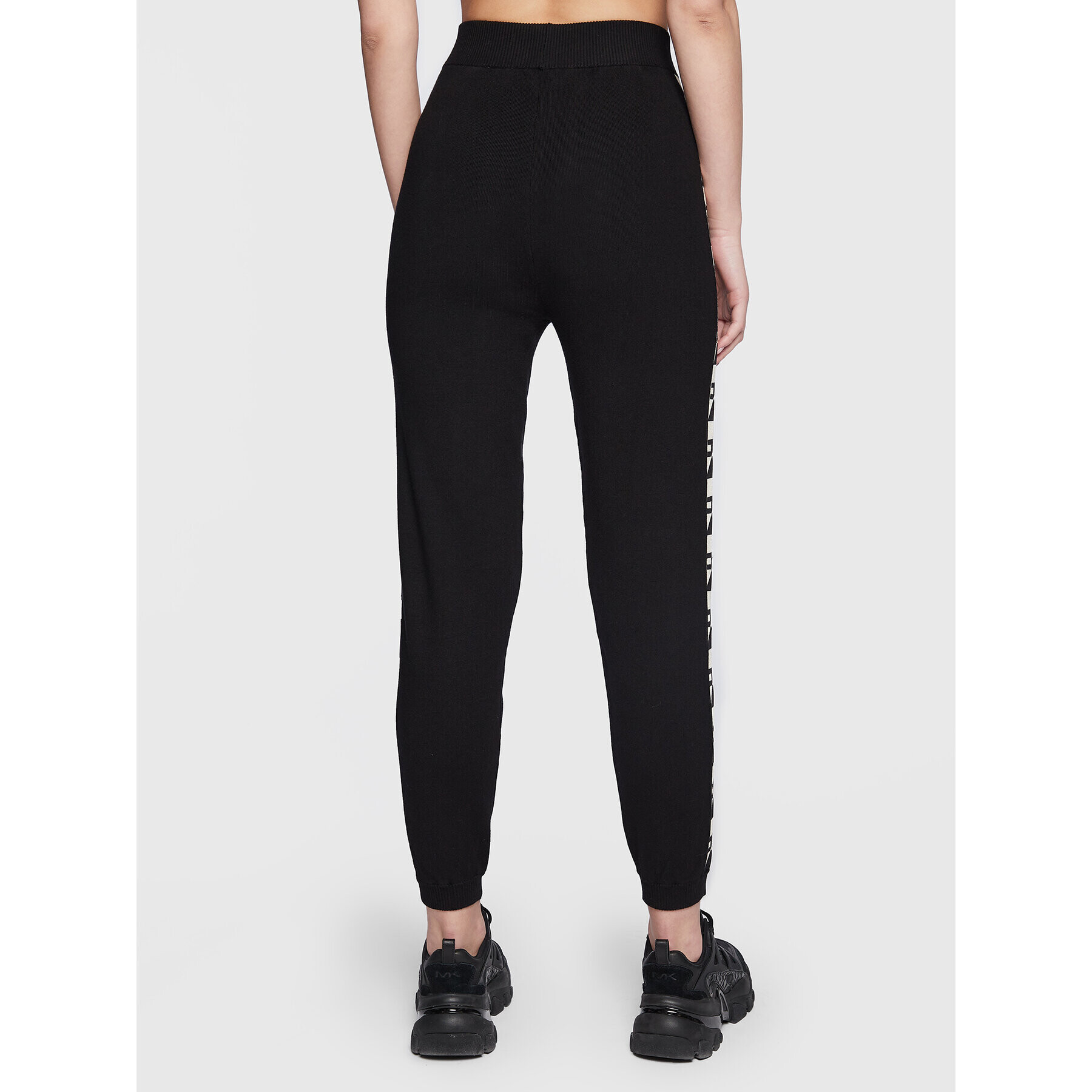 Elisabetta Franchi Долнище анцуг KP-35S-31E2-V340 Черен Loose Fit - Pepit.bg