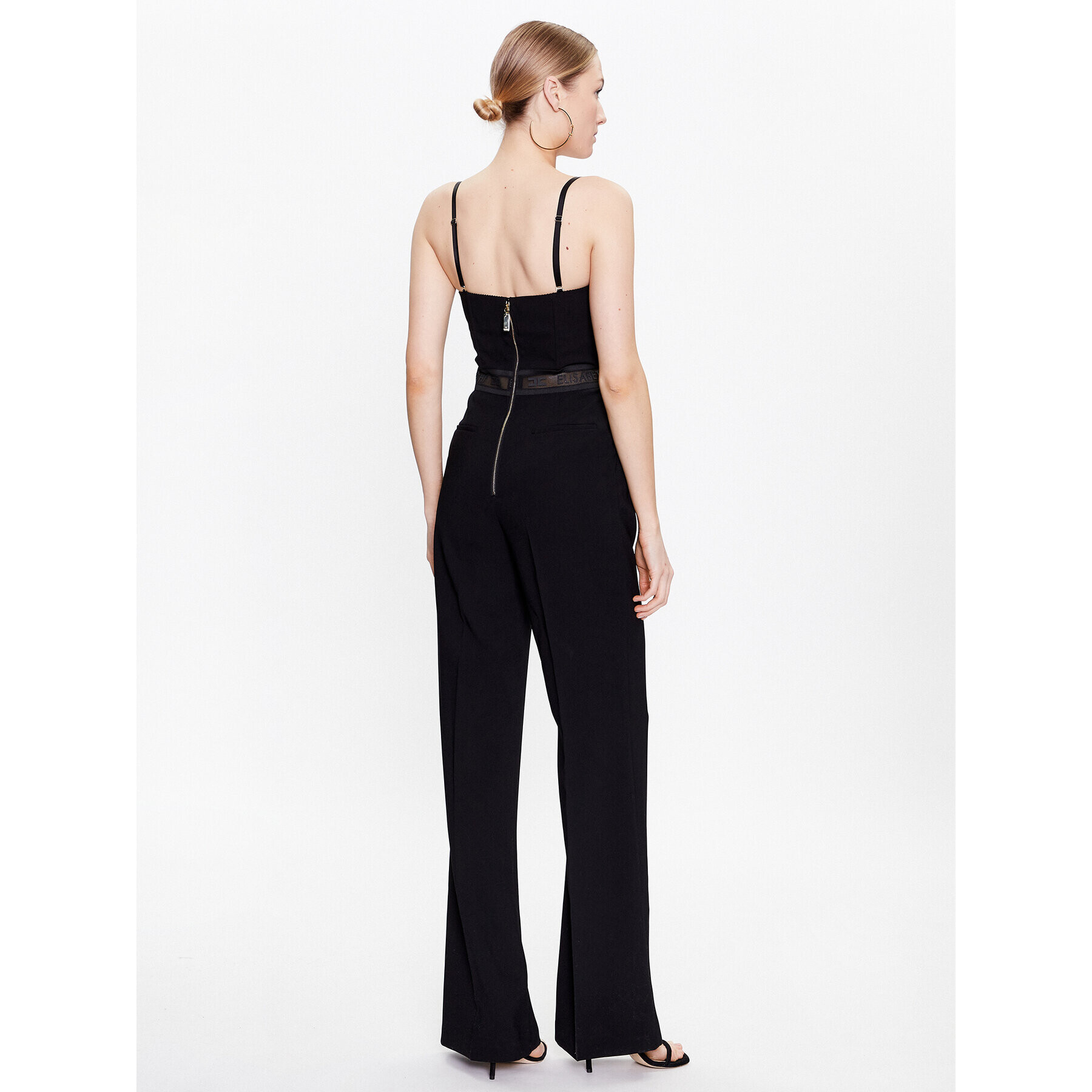 Elisabetta Franchi Гащеризон TU-028-32E2-V450 Черен Slim Fit - Pepit.bg