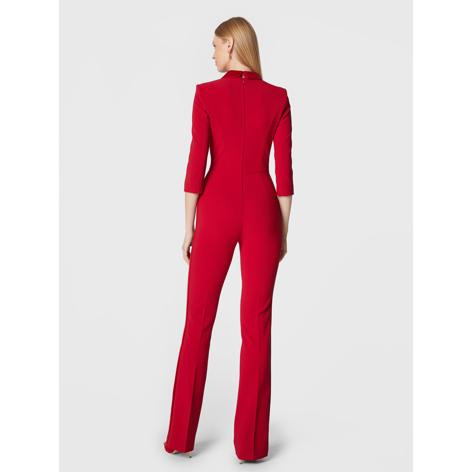 Elisabetta Franchi Гащеризон TU-008-27E2-V600 Червен Slim Fit - Pepit.bg